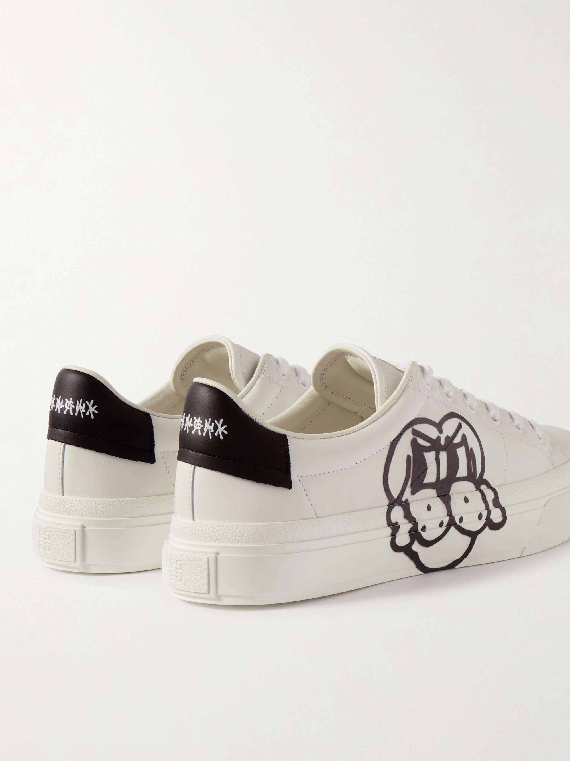 GIVENCHY + Chito City Sport Printed Leather Sneakers for Men | MR PORTER