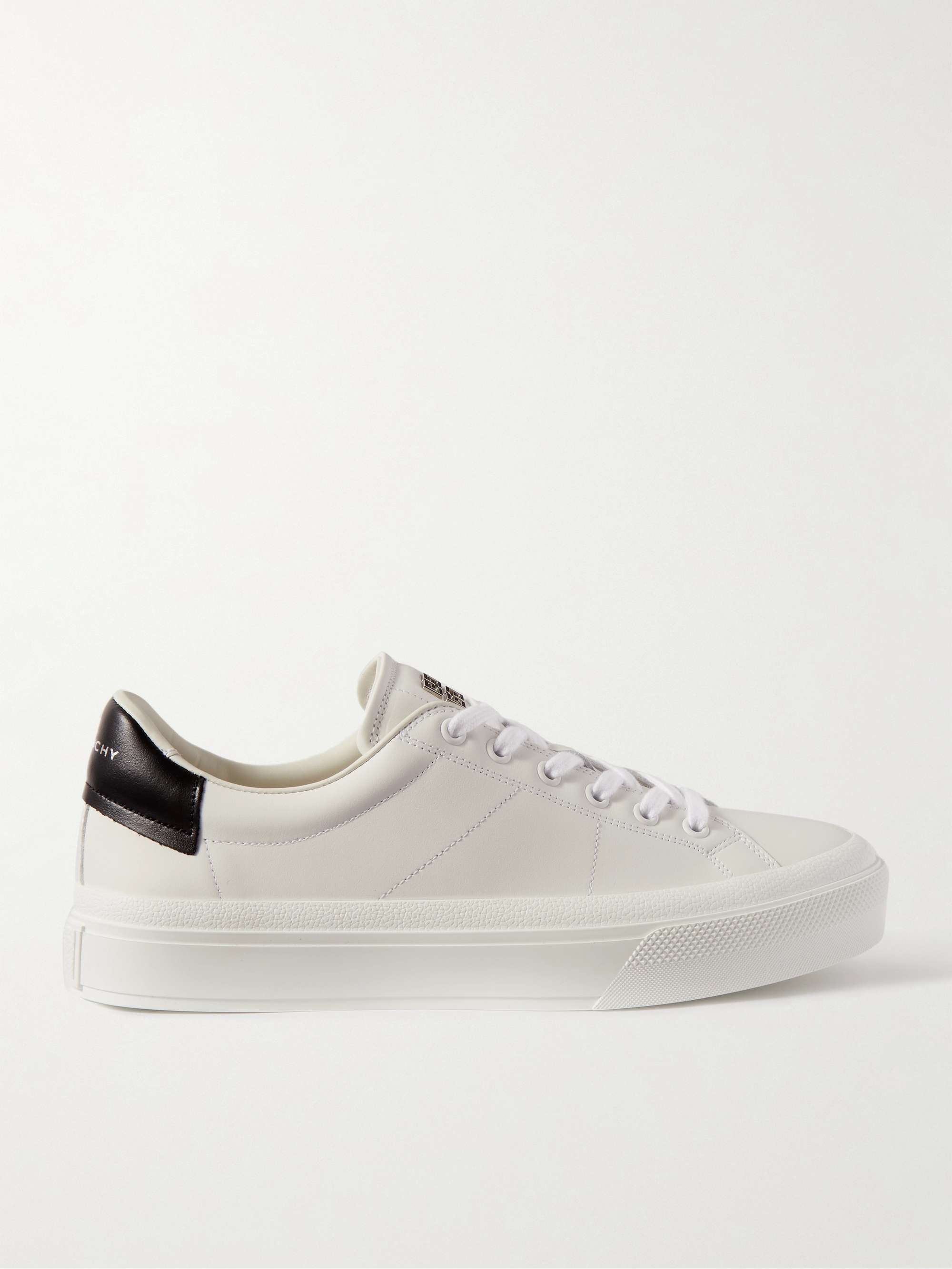 GIVENCHY City Sport Leather Sneakers for Men | MR PORTER