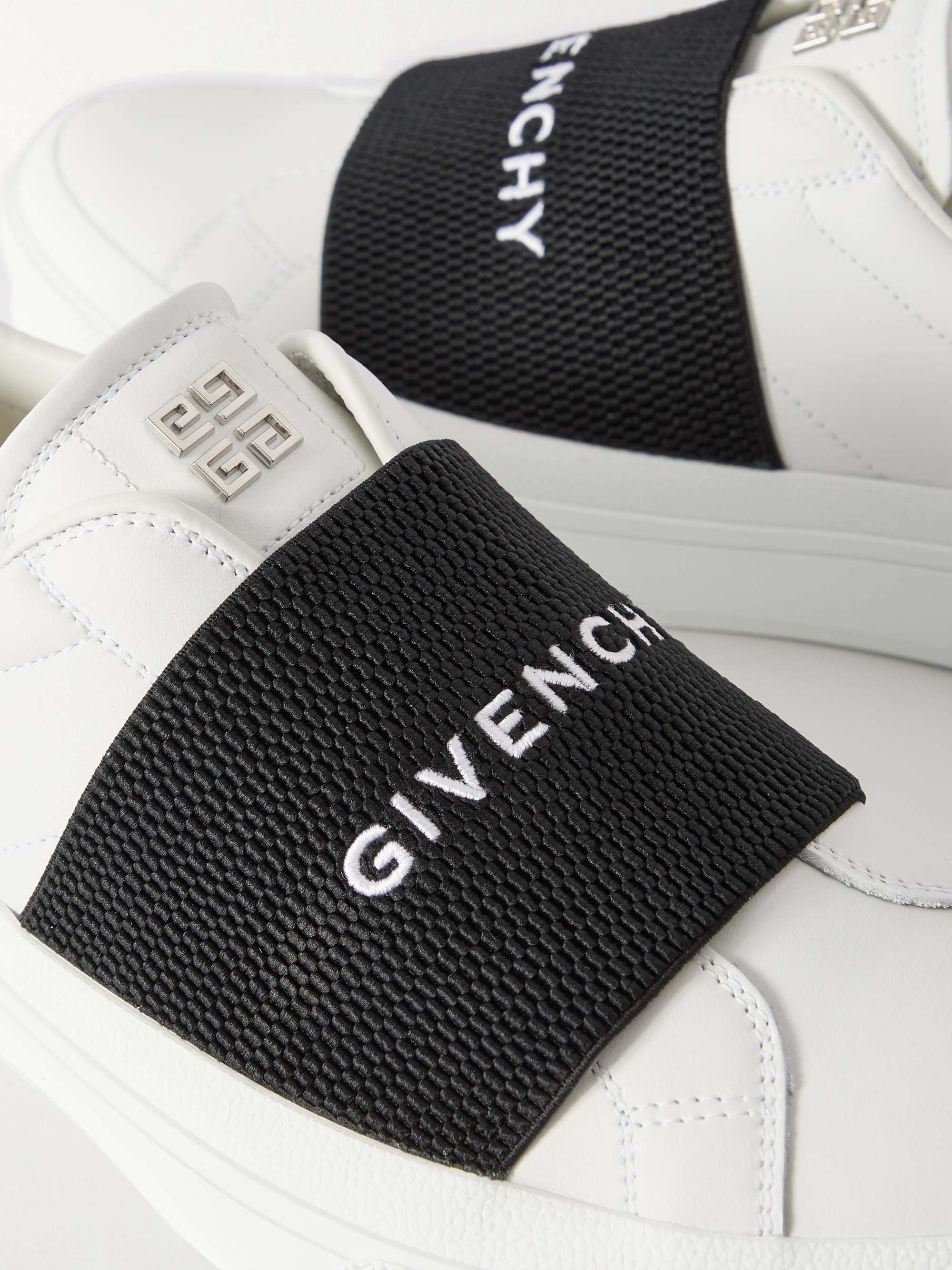 GIVENCHY City Court Slip-On Leather Sneakers | MR PORTER
