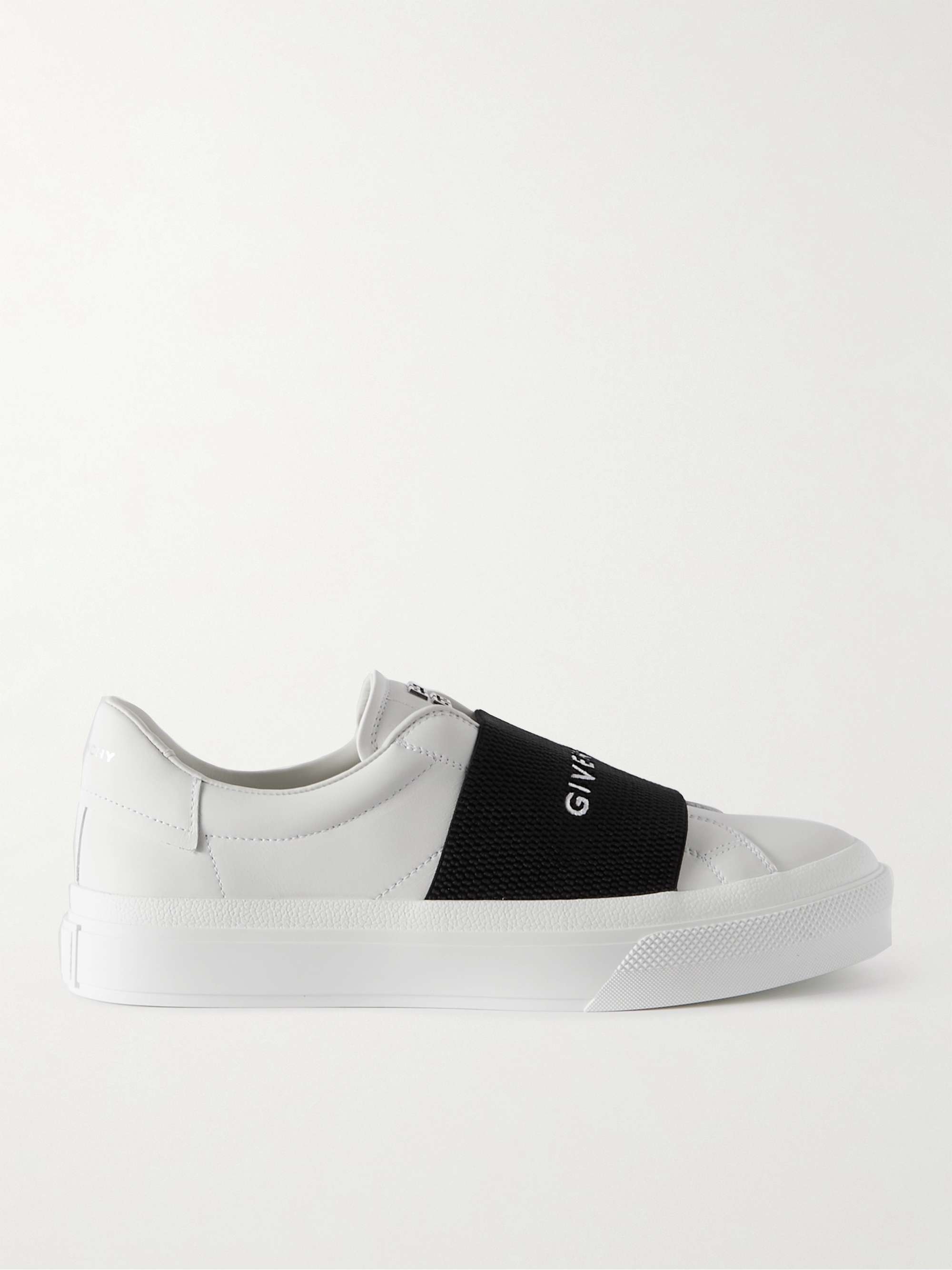 GIVENCHY City Slip-On Leather Sneakers | MR PORTER