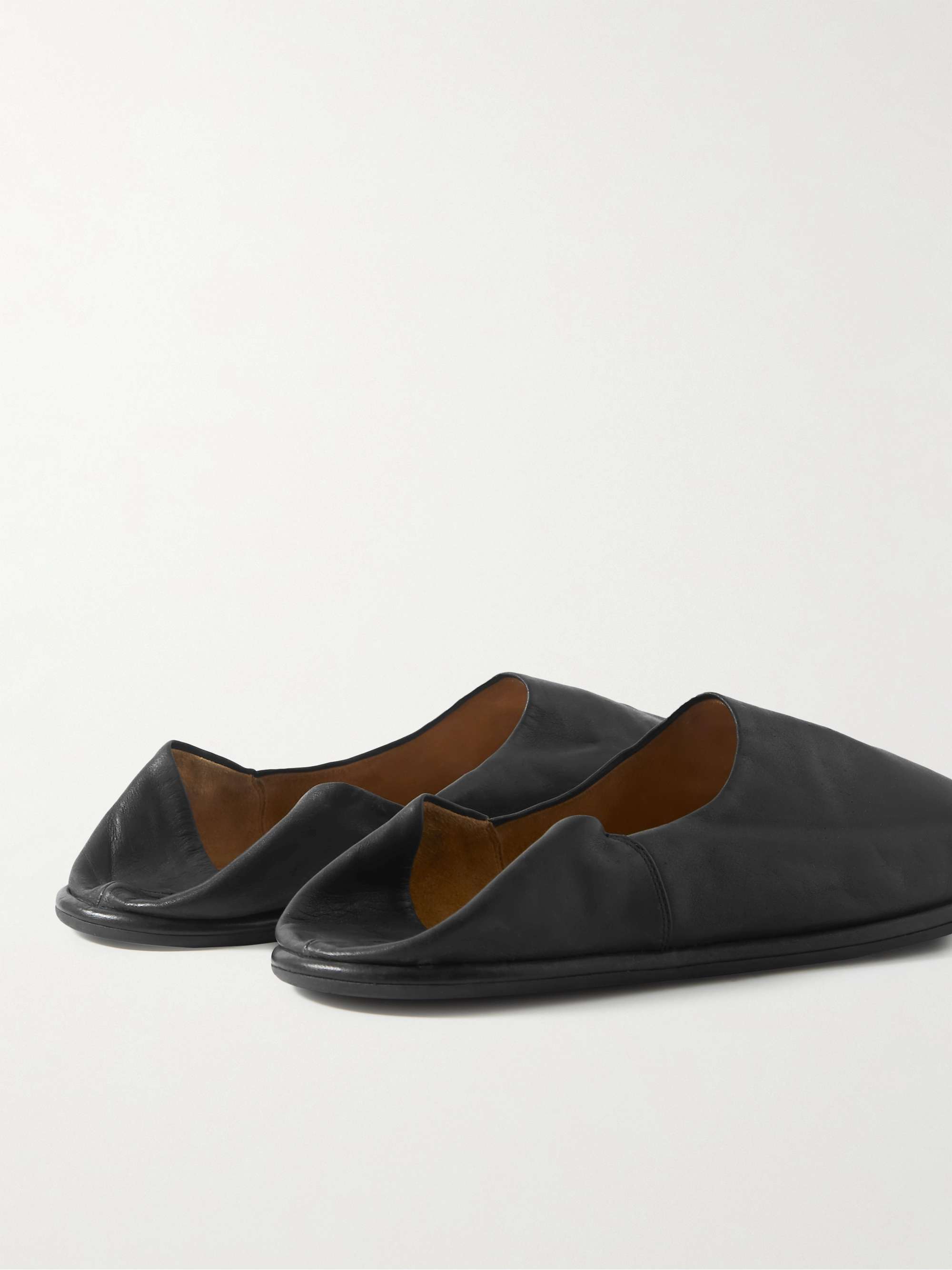 THE ROW Collapsible-Heel Leather Loafers for Men | MR PORTER