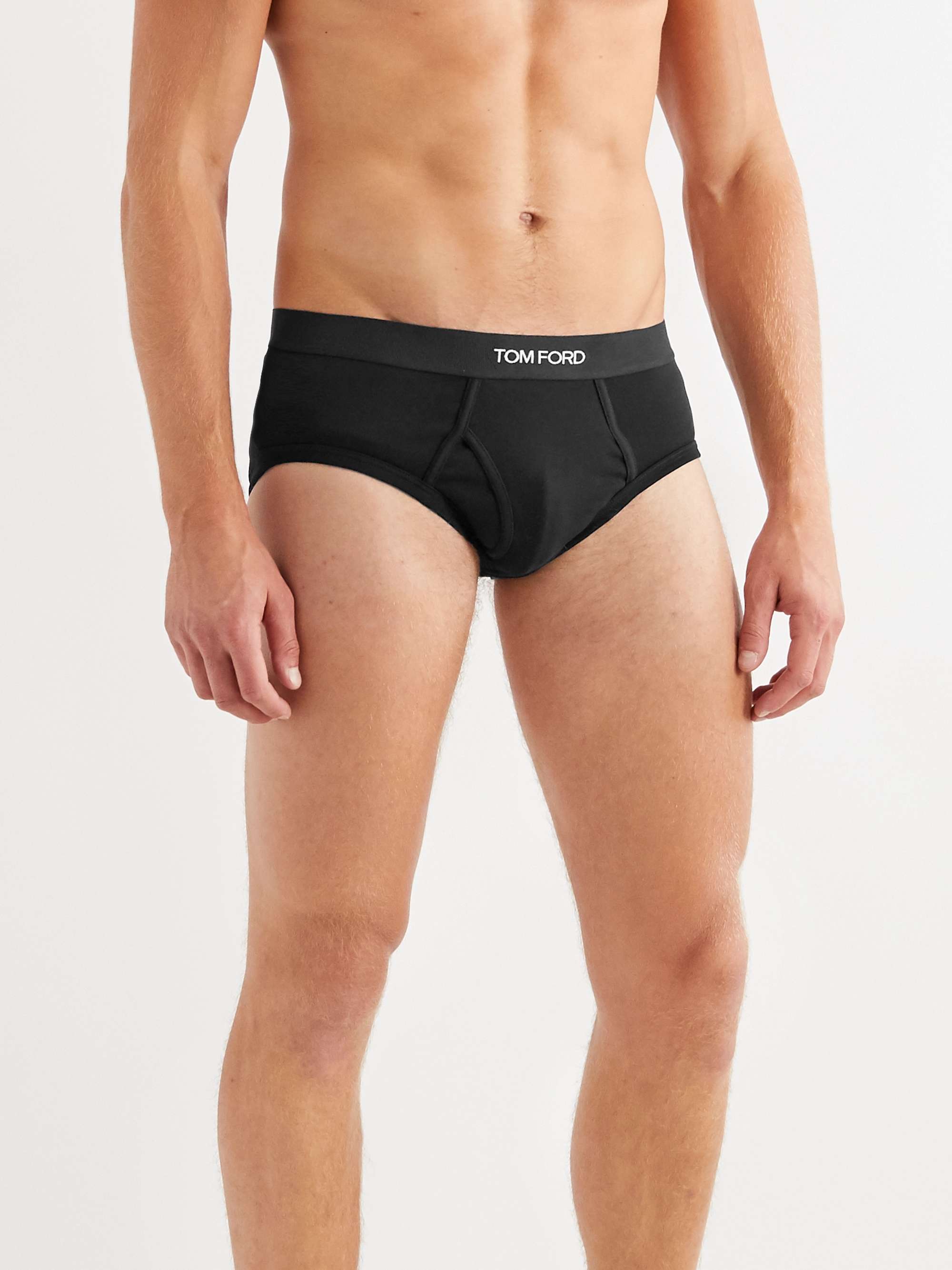 TOM FORD Two-Pack Stretch-Cotton Briefs for Men | MR PORTER