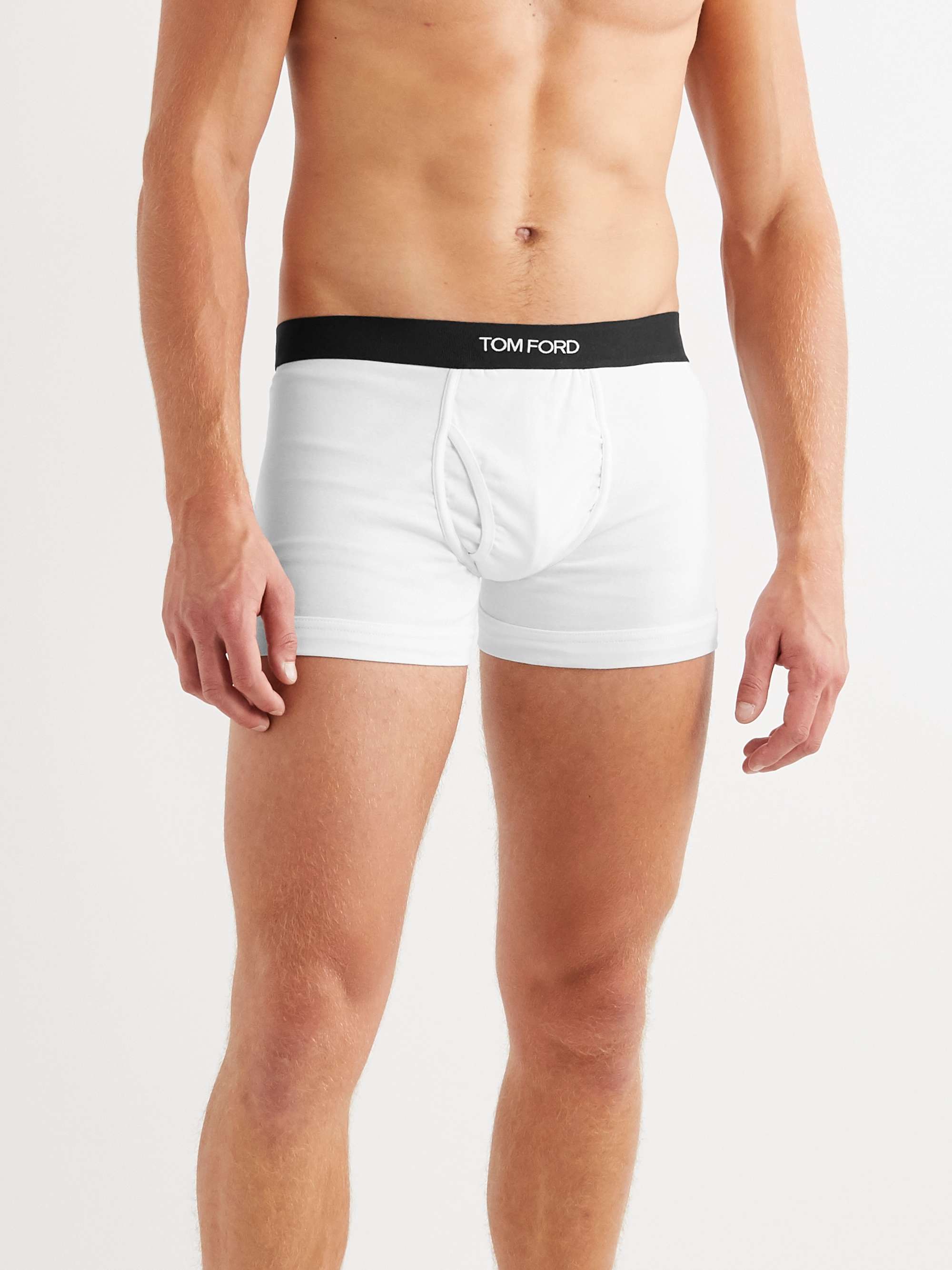 TOM Two-Pack Stretch-Cotton Briefs | MR