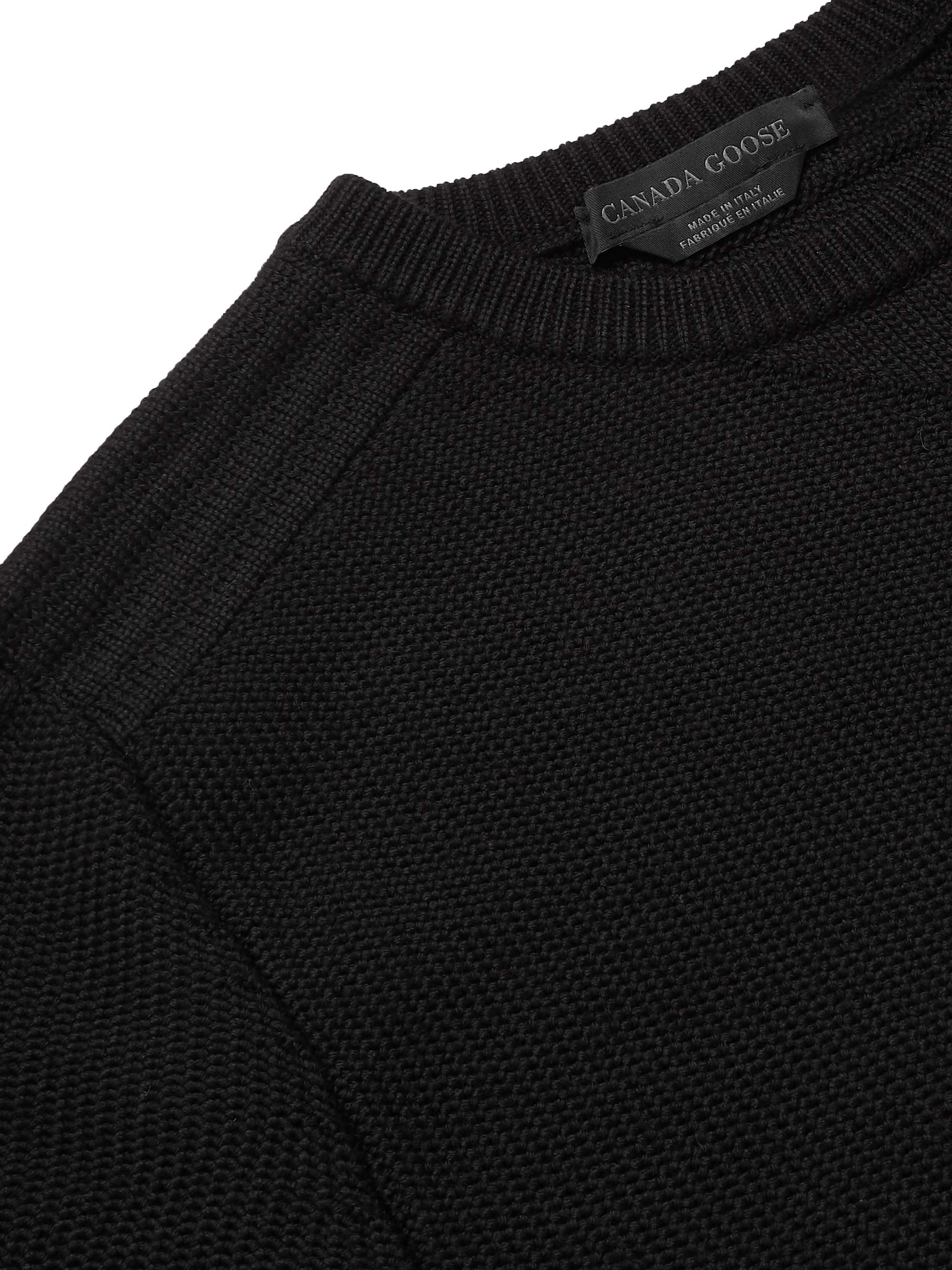 CANADA GOOSE Patterson Merino Wool Sweater for Men | MR PORTER