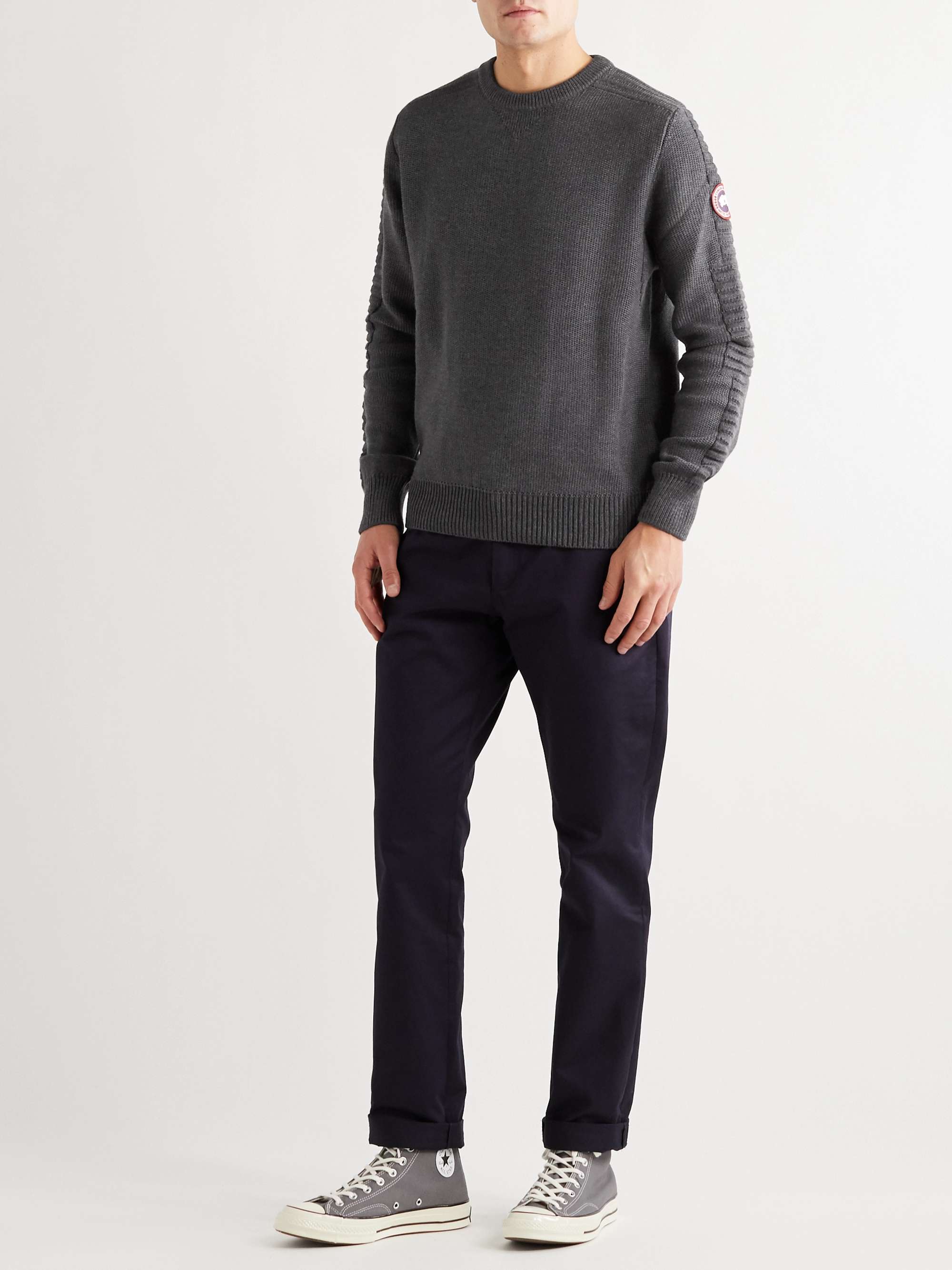 CANADA GOOSE Patterson Merino Wool Sweater for Men | MR PORTER