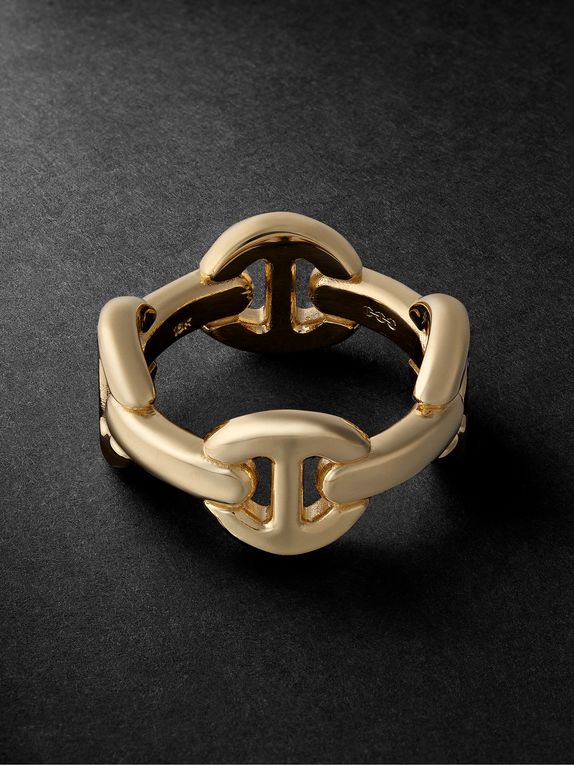 Hoorsenbuhs Quad Link Gold Ring | ModeSens
