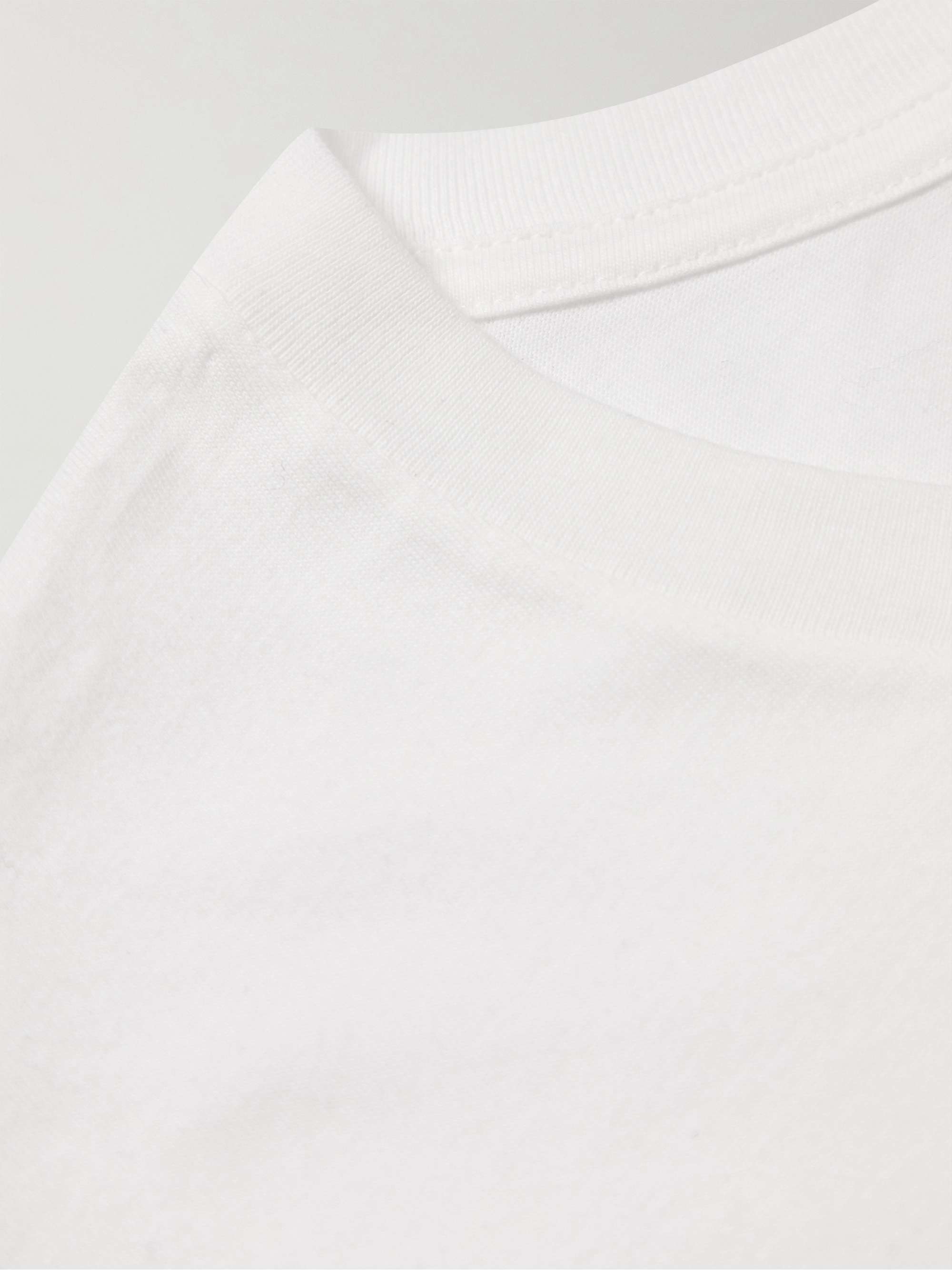 CALVIN KLEIN UNDERWEAR Three-Pack Cotton-Jersey T-Shirts for Men | MR PORTER