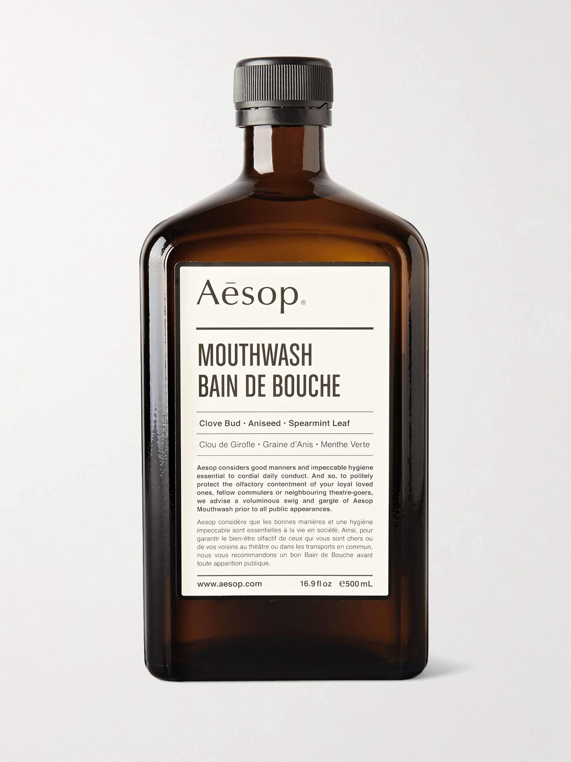 Mouthwash, 500 ml – Mundspülung von AESOP für Herren | MR PORTER