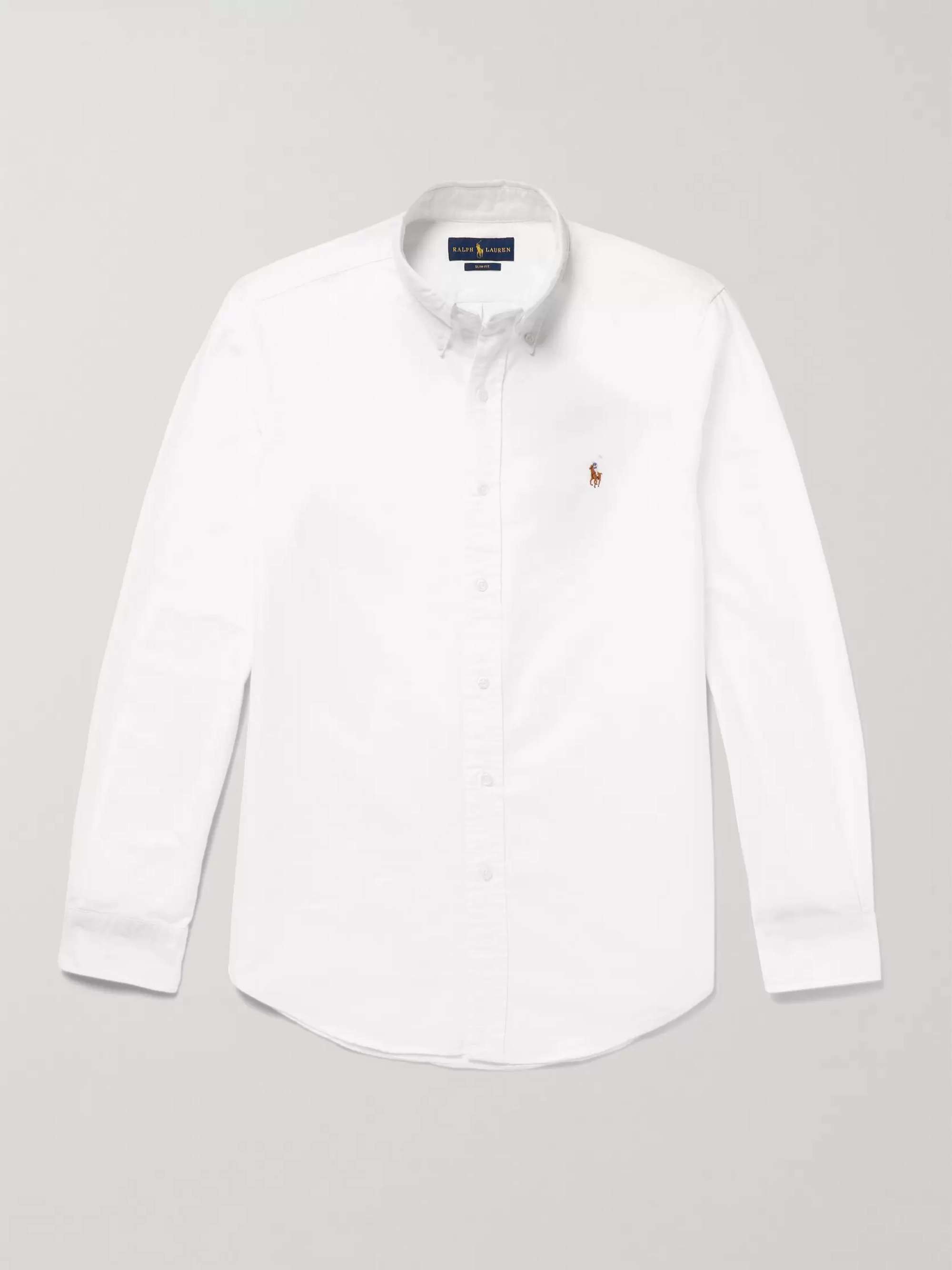 POLO RALPH LAUREN Slim-Fit Cotton Oxford Shirt | MR PORTER