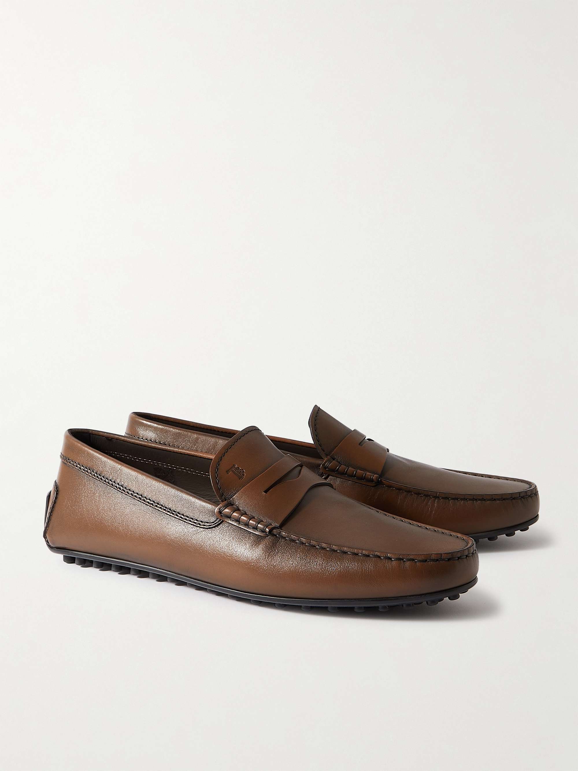 TOD'S City Gommino Leather Penny Loafers | MR PORTER