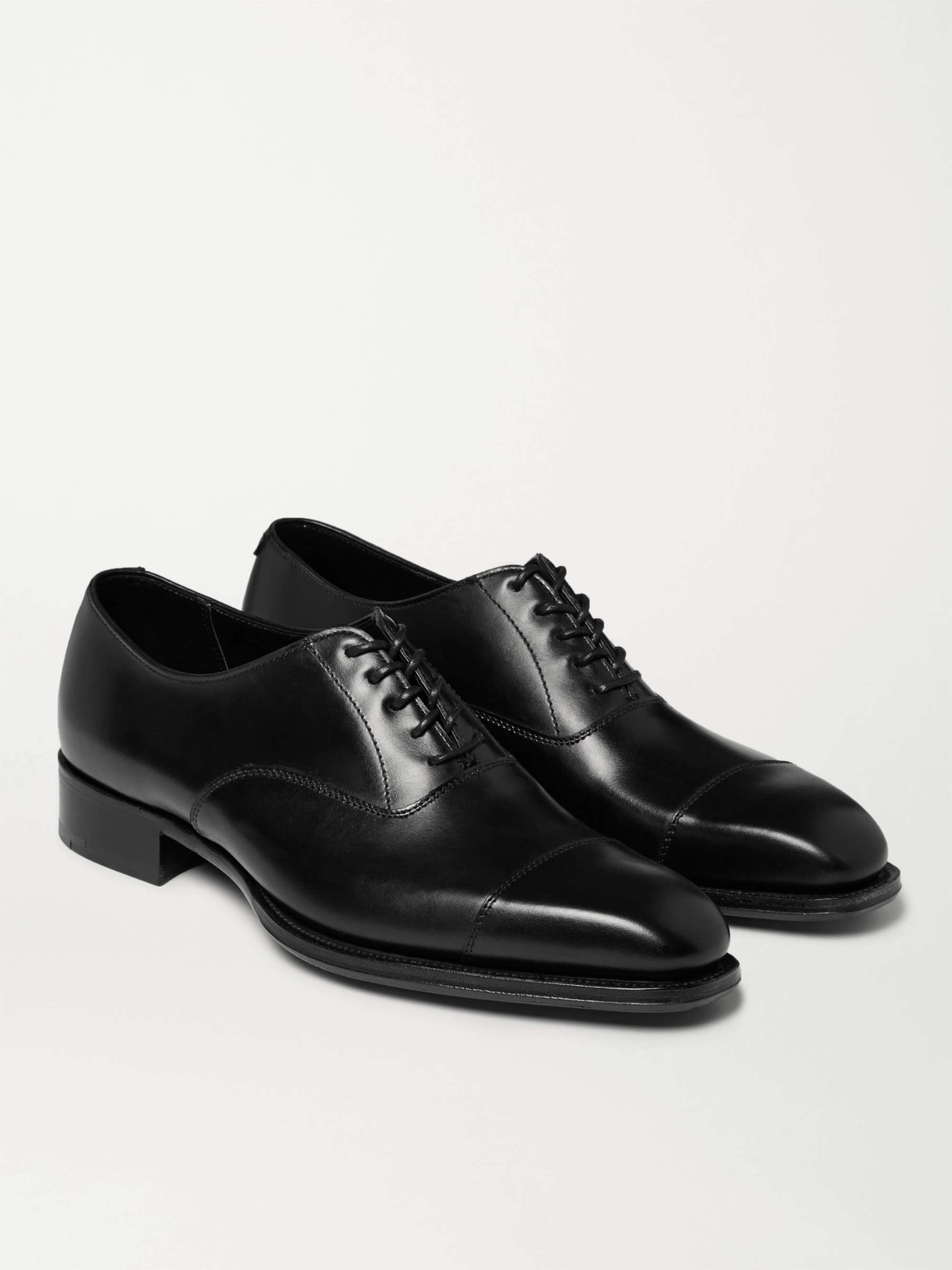 KINGSMAN + George Cleverley Leather Oxford Shoes for Men | MR PORTER