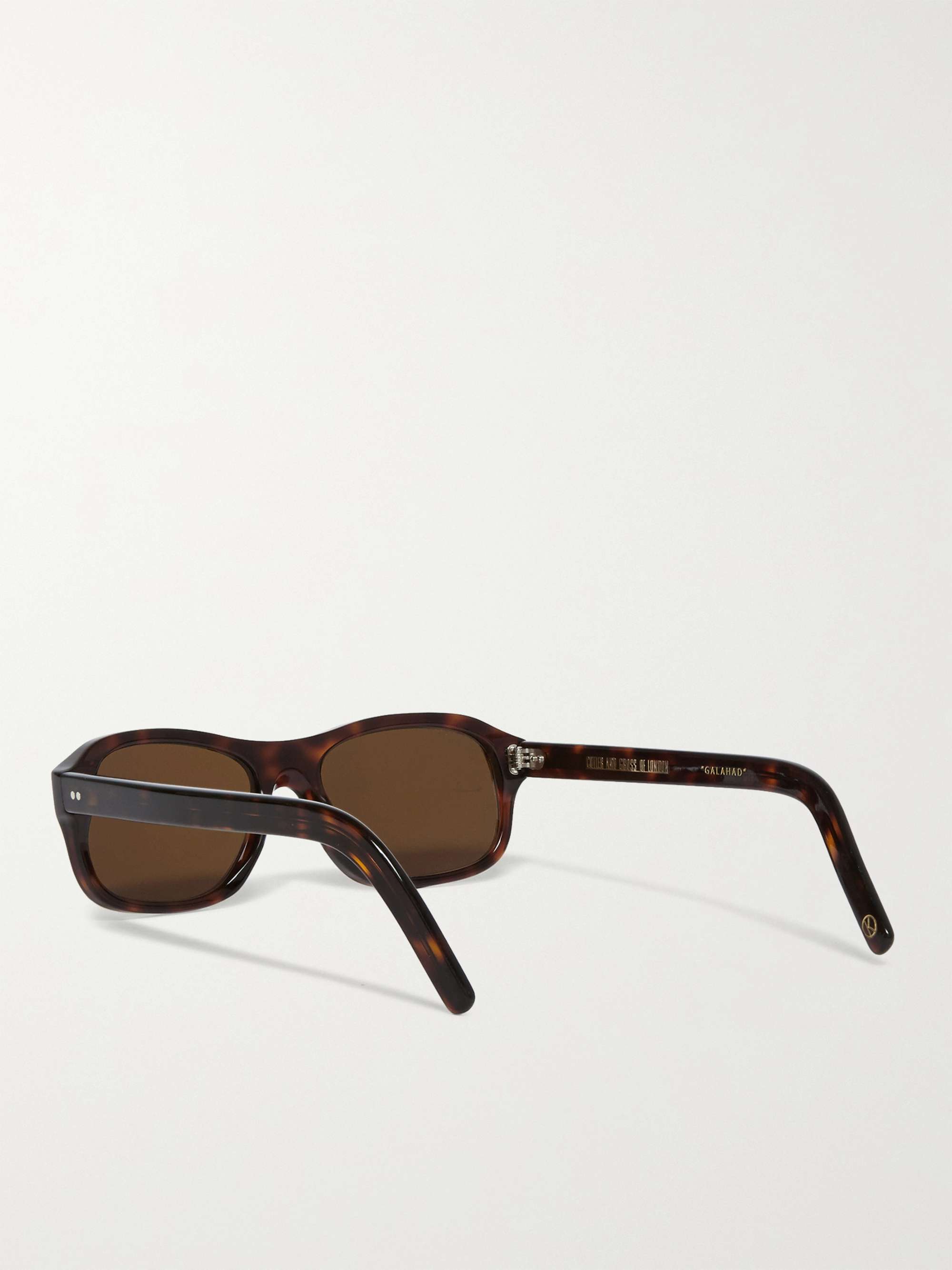 KINGSMAN + Cutler and Gross Square-Frame Tortoiseshell Acetate Sunglasses |  MR PORTER
