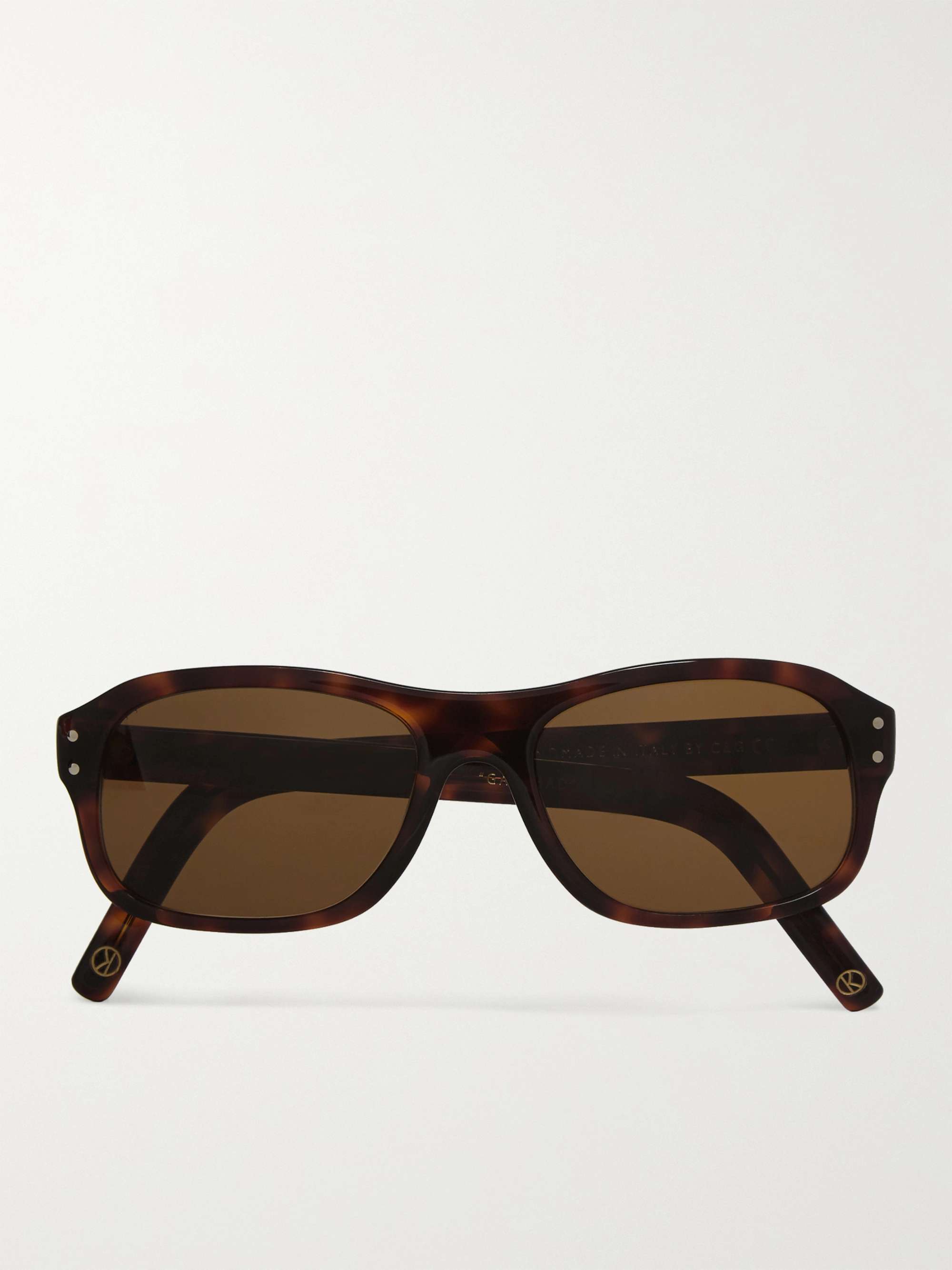 KINGSMAN + Cutler and Gross Square-Frame Tortoiseshell Acetate Sunglasses |  MR PORTER