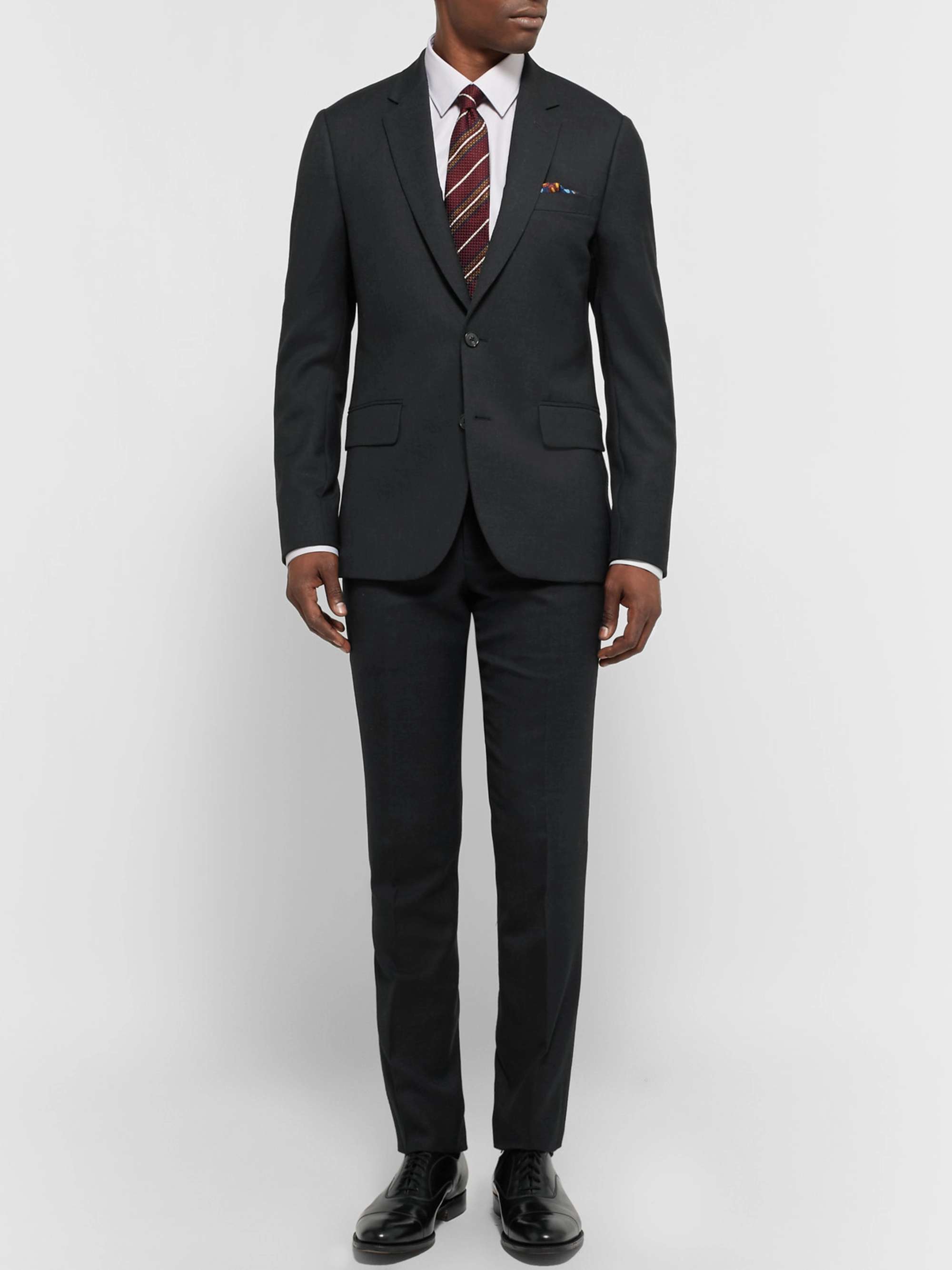 Charcoal Grey A Suit To Travel In Soho Slim-Fit Wool Suit | PAUL SMITH | MR  PORTER