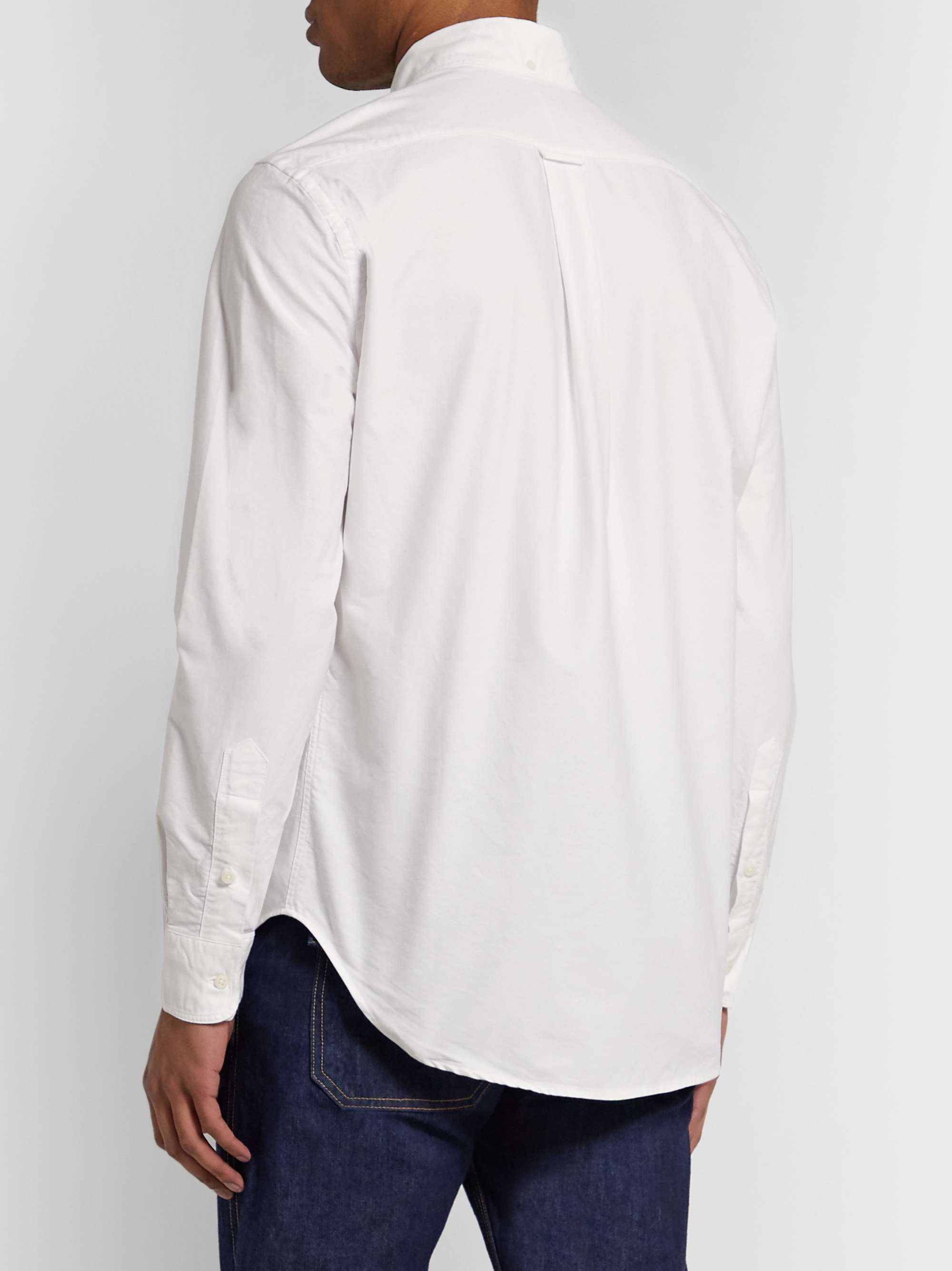 GITMAN VINTAGE Button-Down Collar Cotton Oxford Shirt | MR PORTER