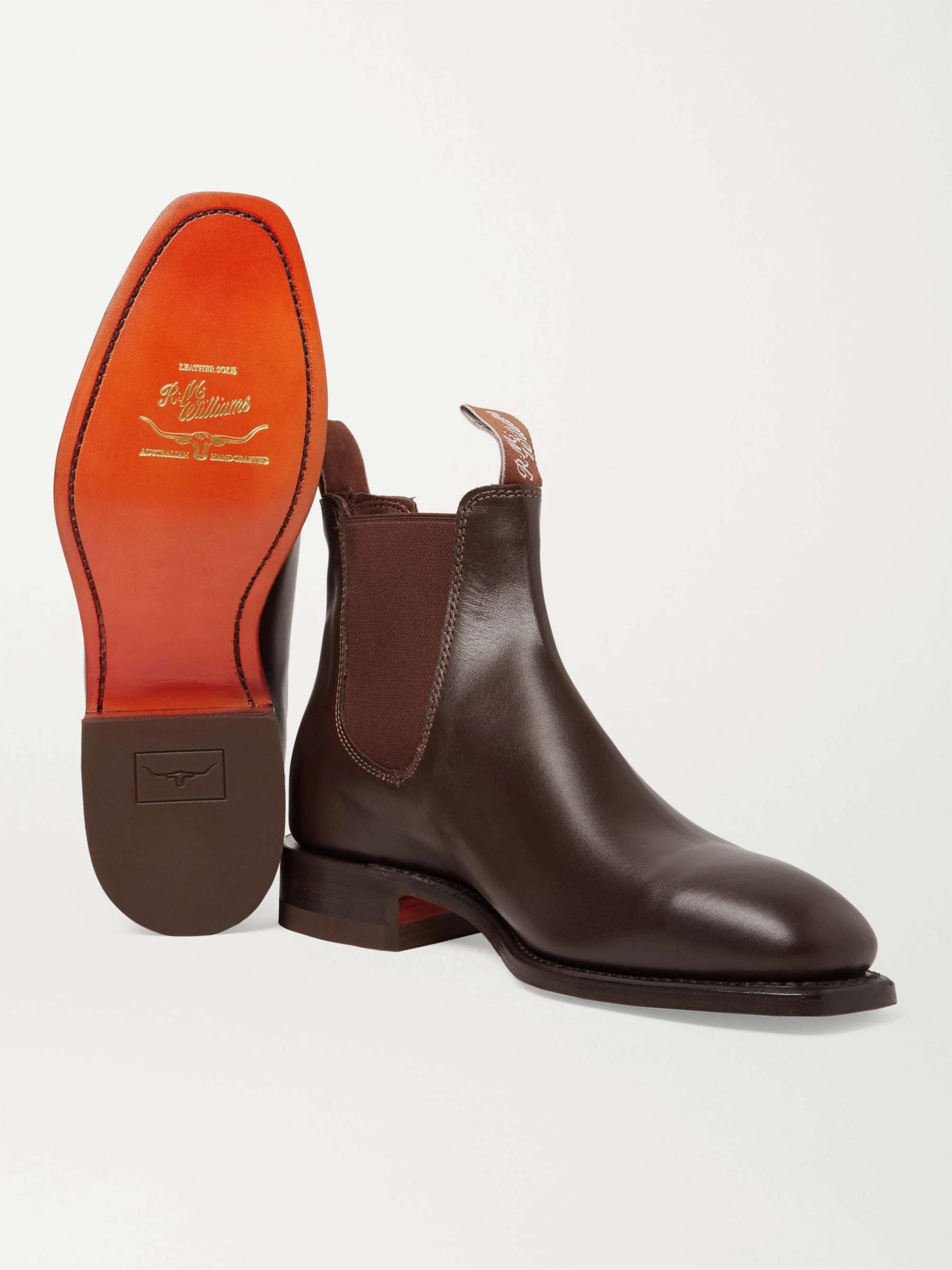 R.M.WILLIAMS Craftsman Leather Chelsea Boots for Men | MR PORTER