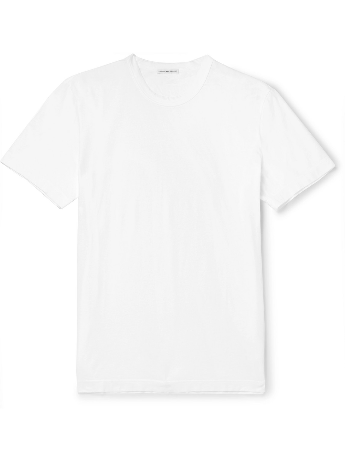 James Perse Combed Cotton-jersey T-shirt In White