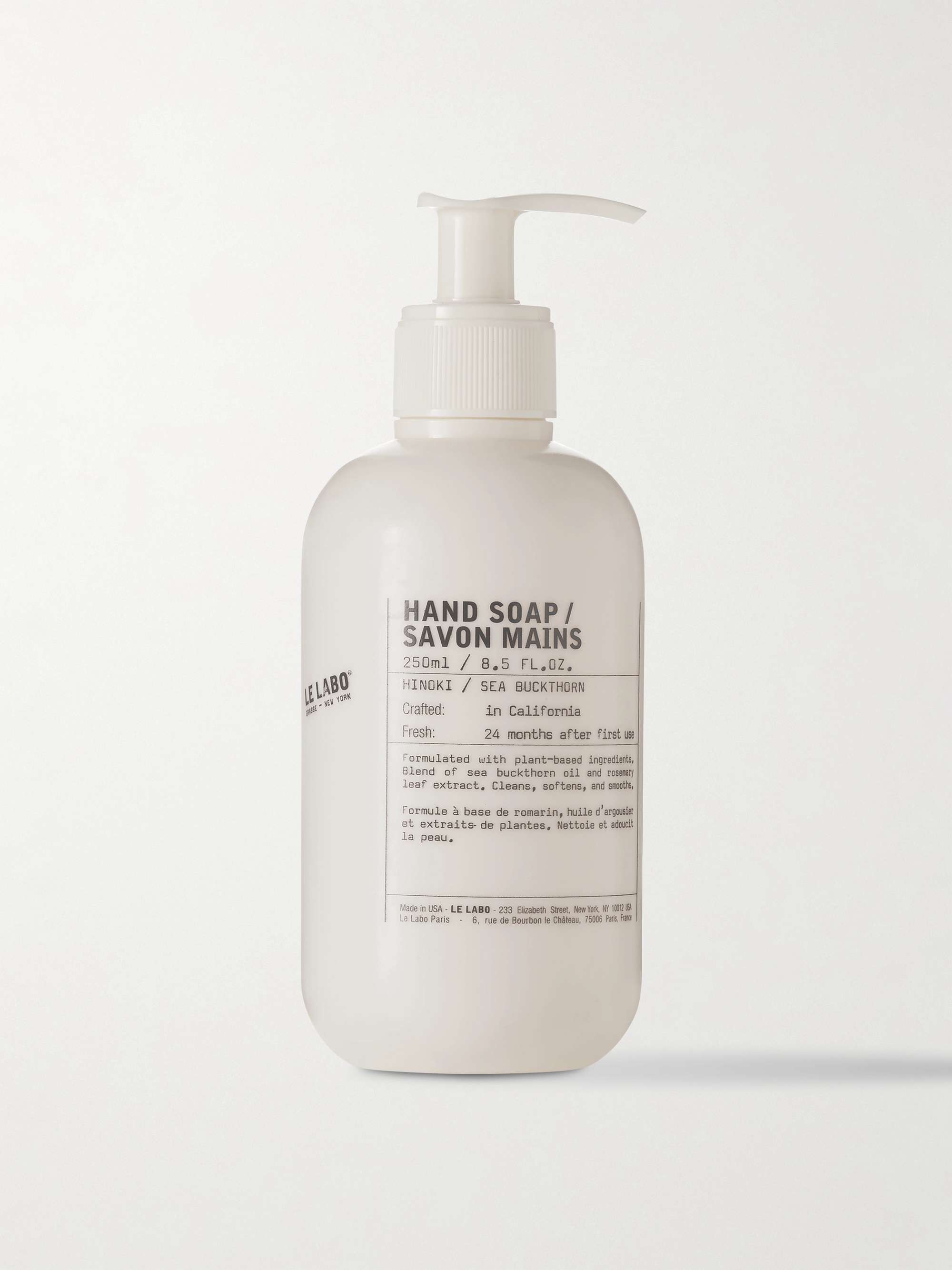 LE LABO Hand Soap - Hinoki, 250ml for Men | MR PORTER
