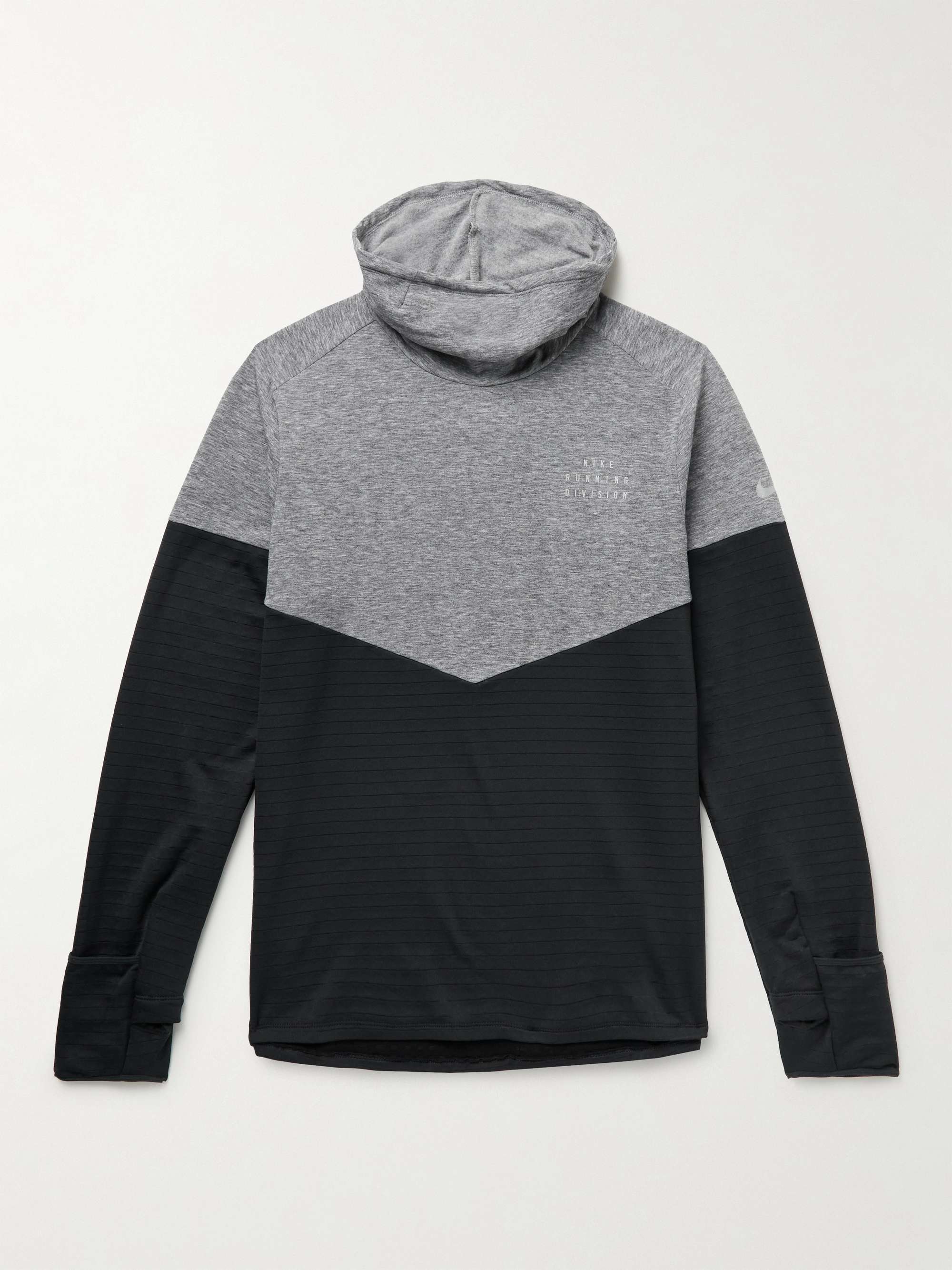 NIKE RUNNING Run Division Sphere Element Stretch-Jersey and Therma-FIT  Hoodie | MR PORTER