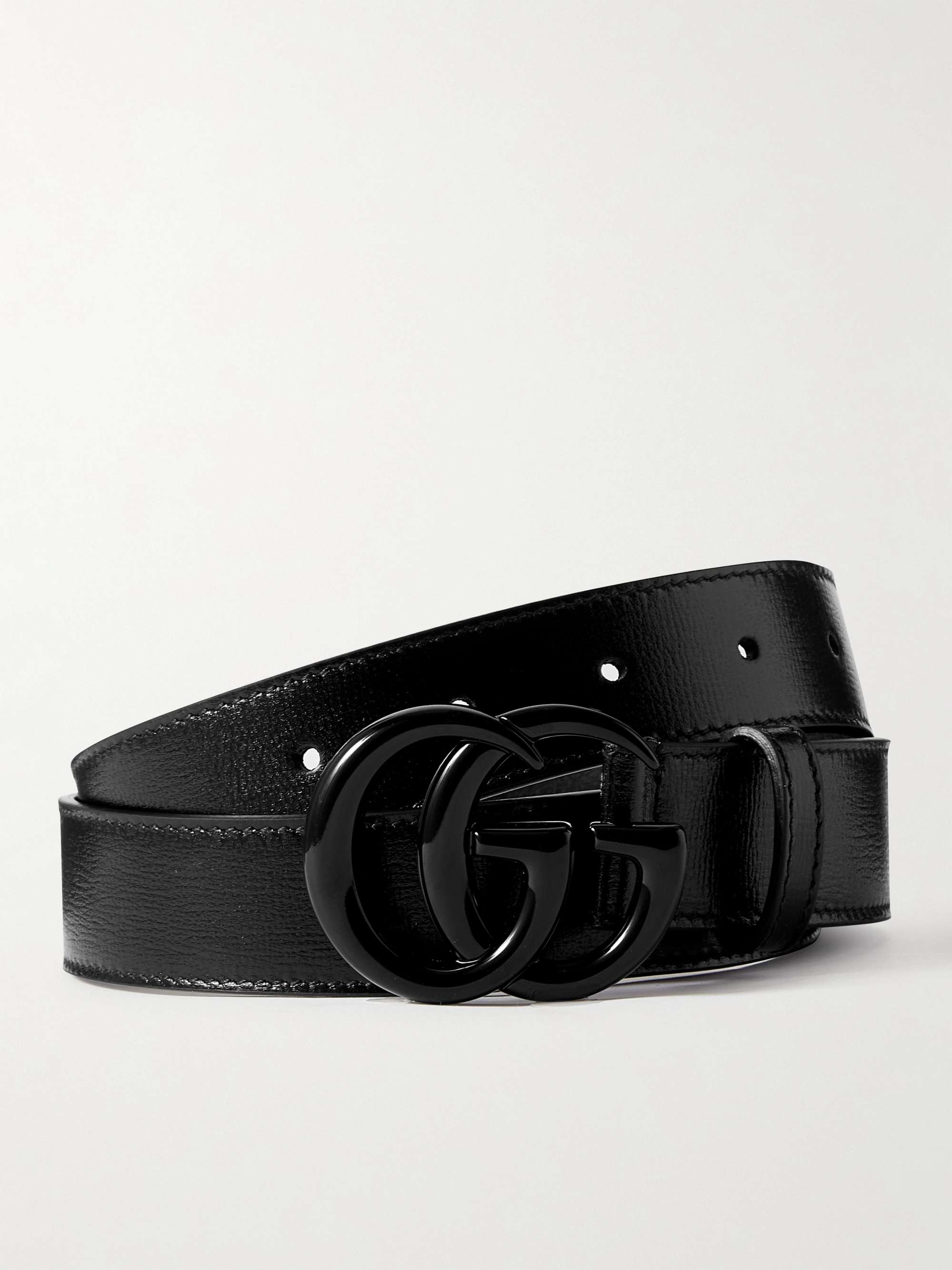 GUCCI 3cm Marmont Leather Belt | MR PORTER