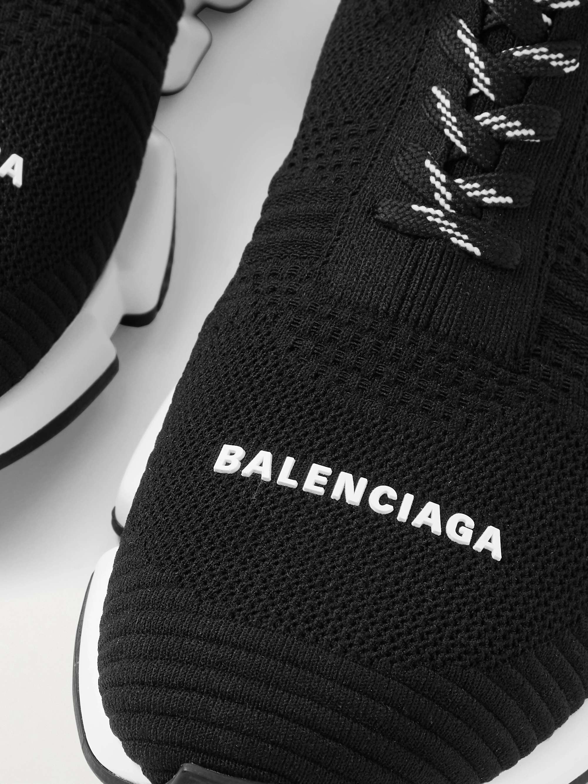 BALENCIAGA Speed Stretch-Knit Sneakers for Men | MR PORTER