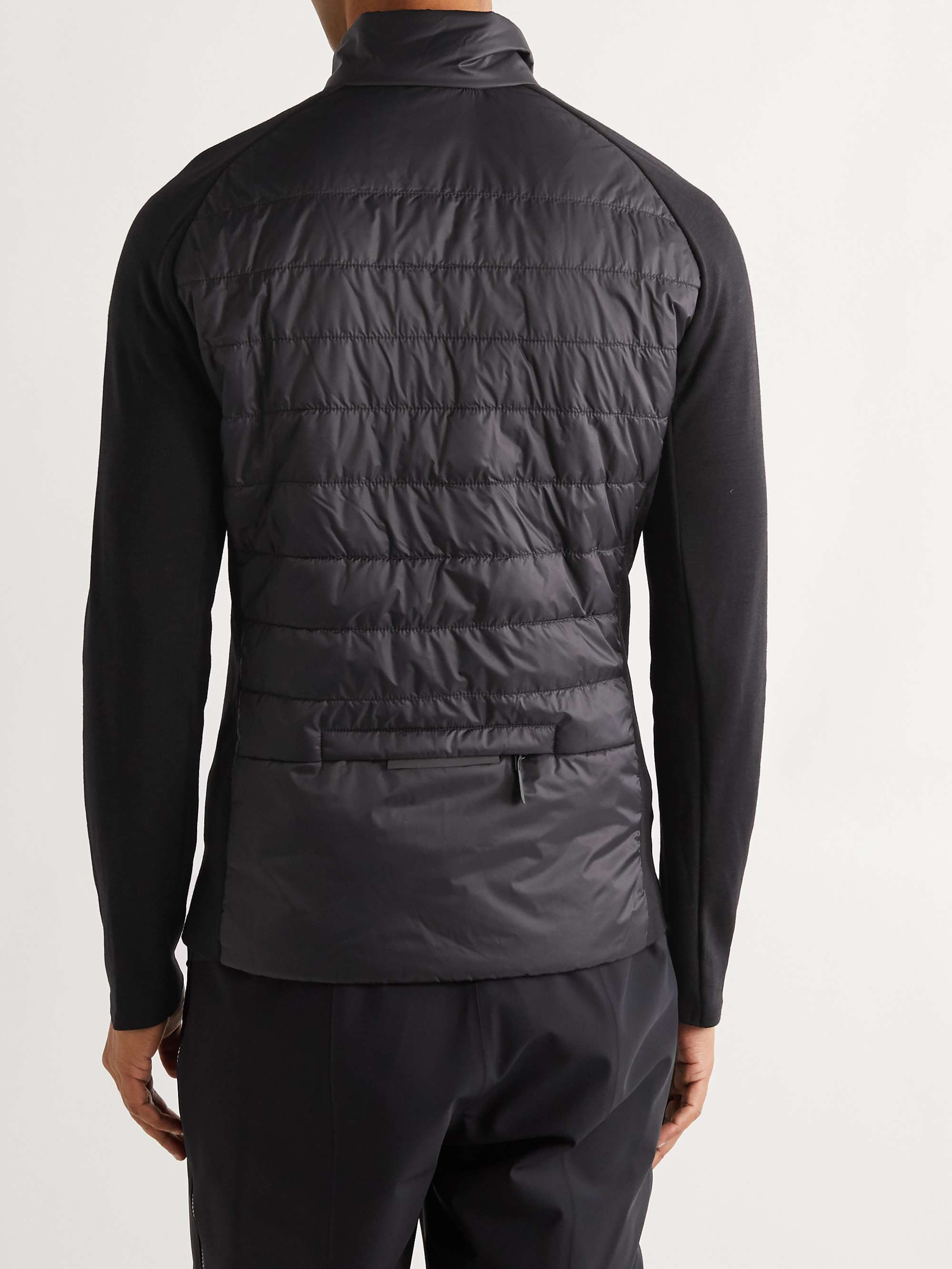 FALKE ERGONOMIC SPORT SYSTEM Stretch Jersey-Trimmed Quilted Ski Jacket for  Men | MR PORTER