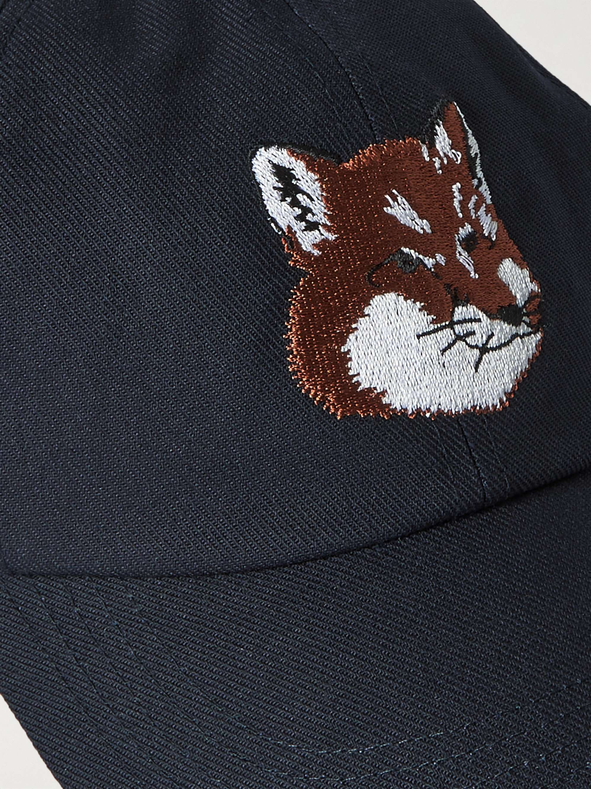 Logo-Embroidered Cotton-Blend Twill Baseball Cap | MR PORTER