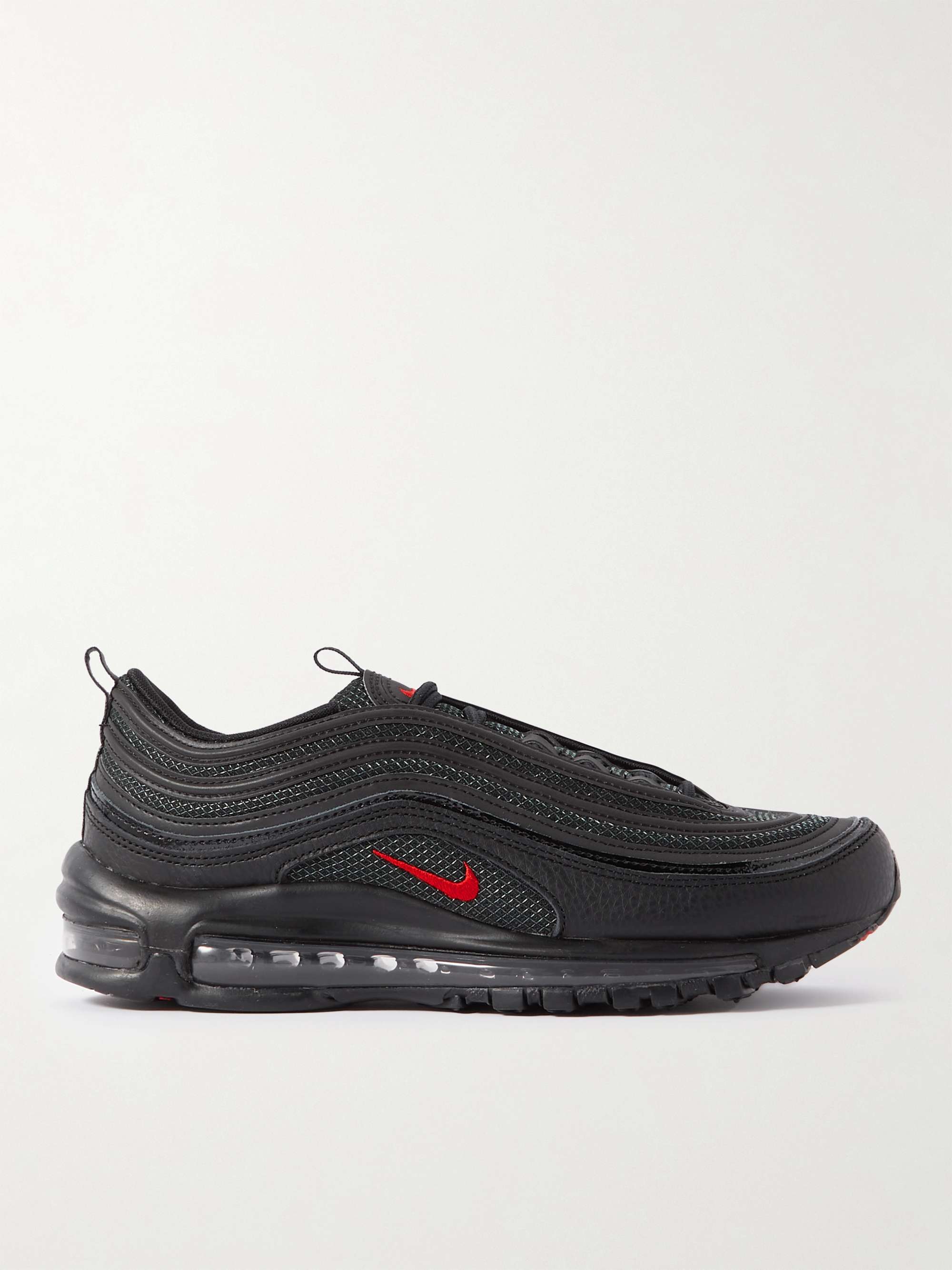 NIKE Air Max 97 Leather and Mesh Sneakers | MR PORTER