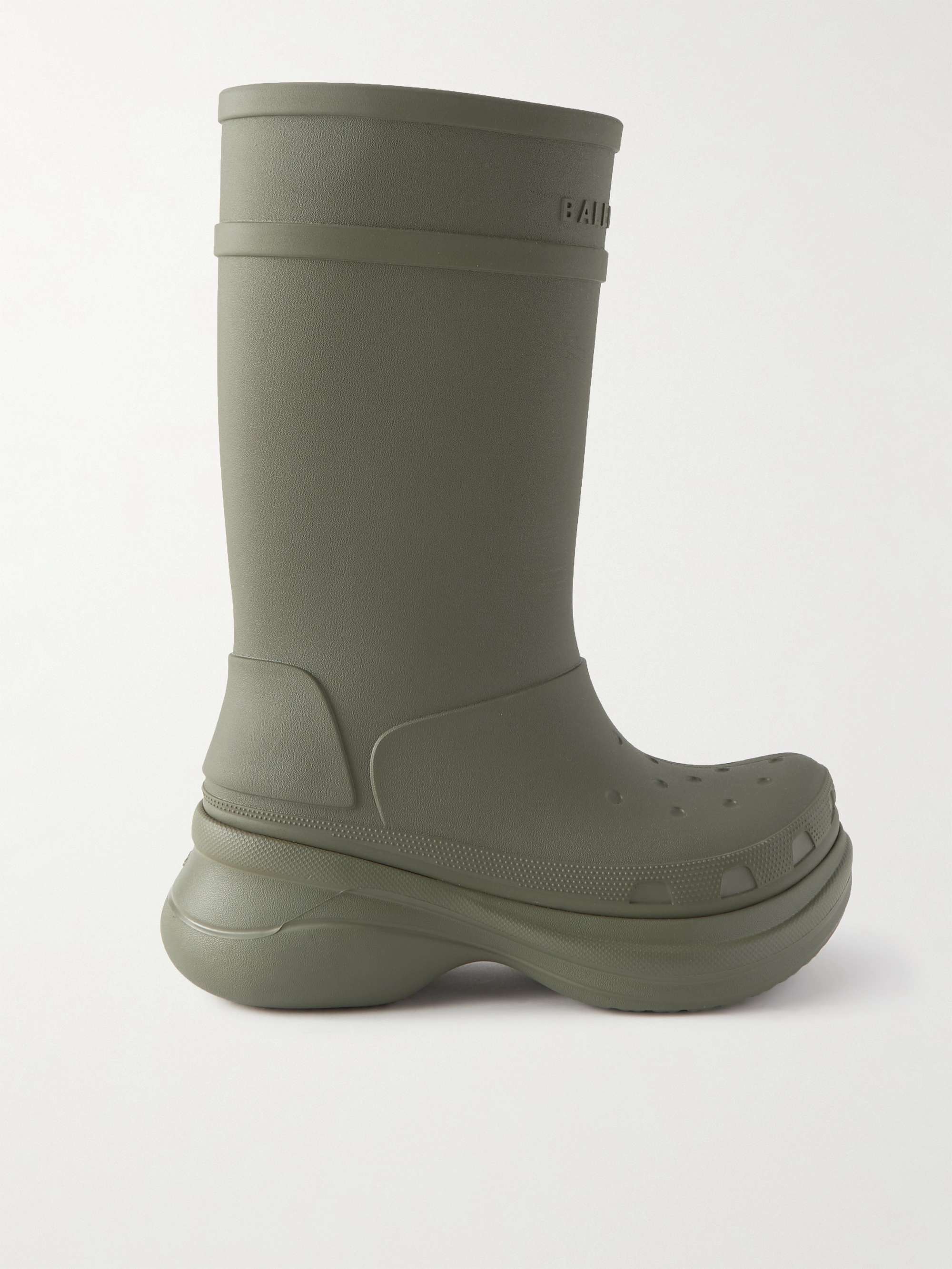 BALENCIAGA + Crocs Rubber Boots | MR PORTER