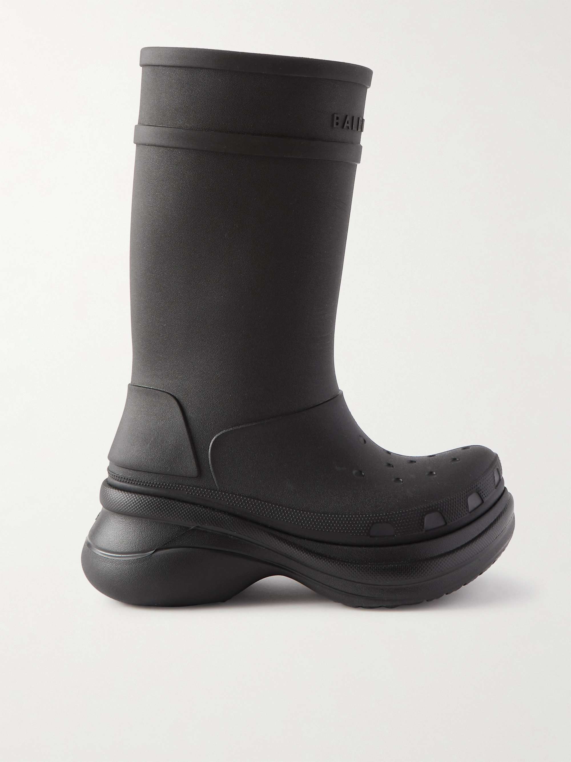 BALENCIAGA + Crocs Rubber Boots for Men | MR PORTER