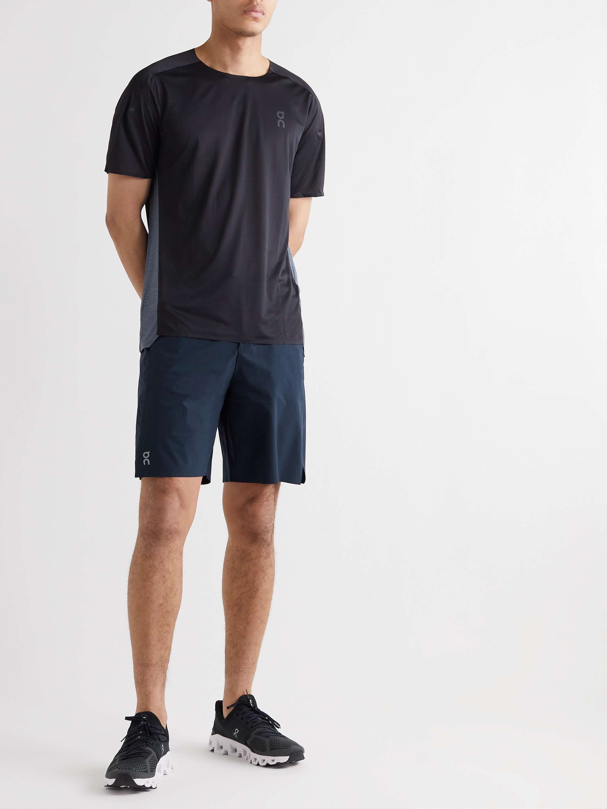 ON Hybrid 2.0 2-in-1 Straight-Leg Stretch-Shell Drawstring Shorts for Men |  MR PORTER