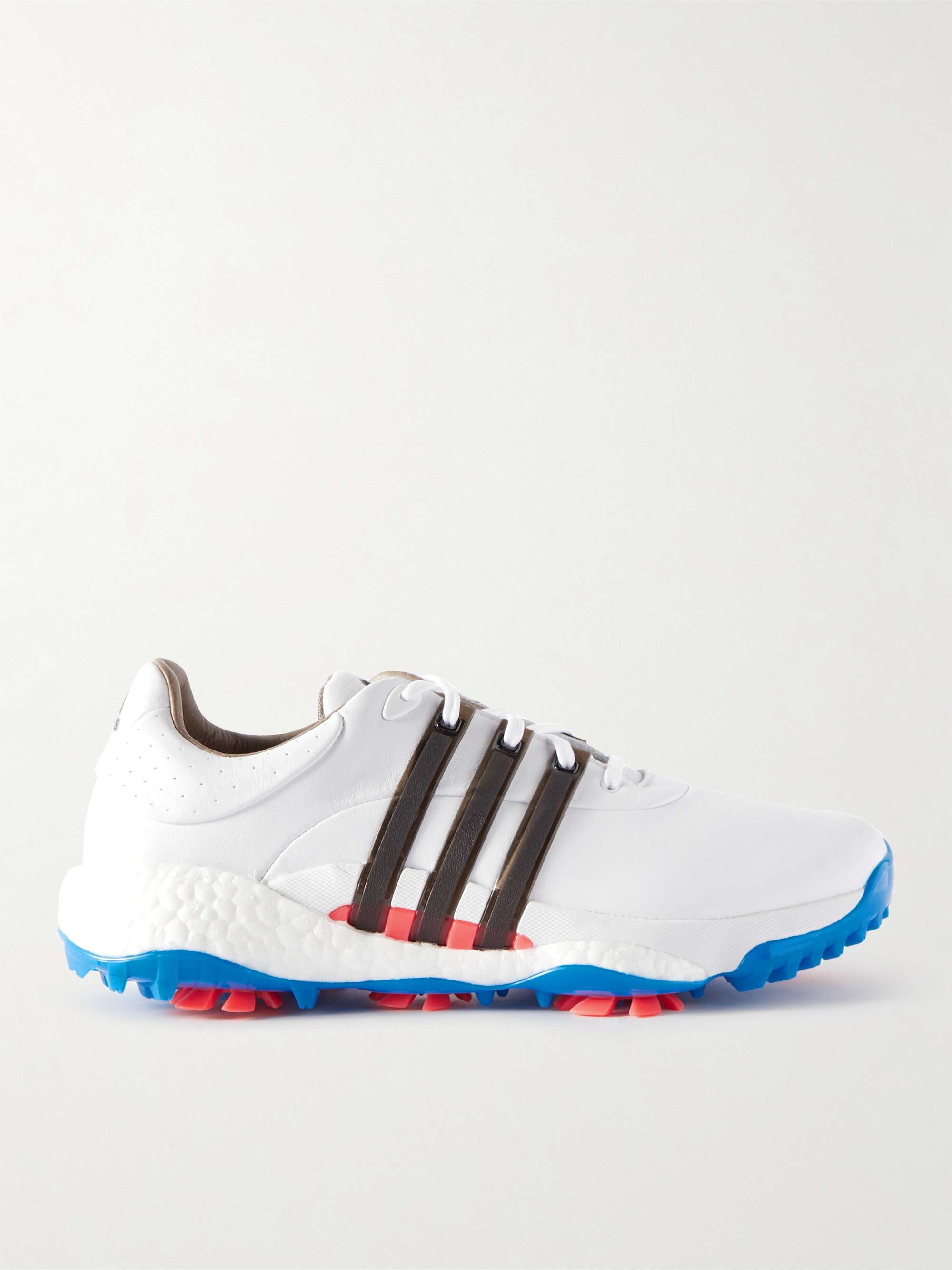 ADIDAS GOLF Tour360 Infinity Rubber-Trimmed Leather Golf Shoes | MR PORTER