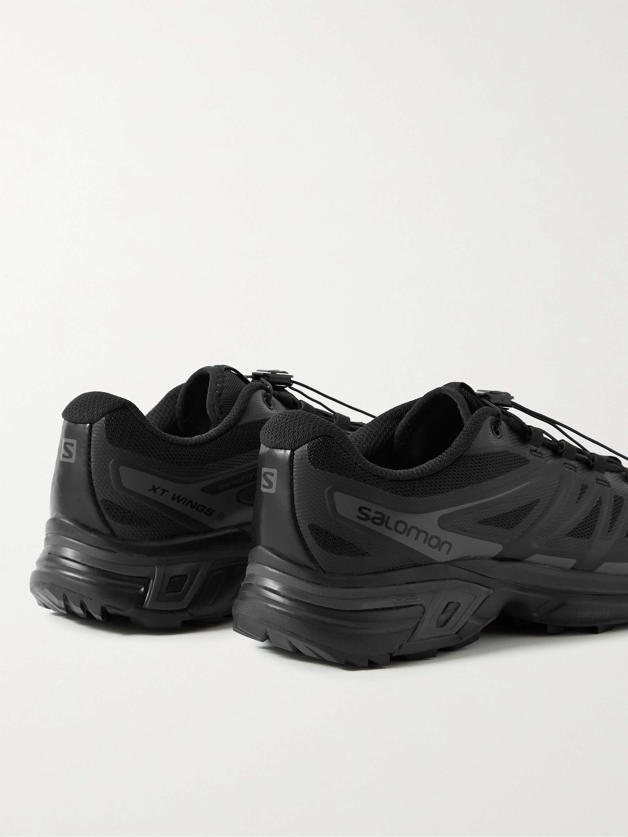 Black XT-Wings 2 ADV Mesh and Rubber Running Shoes | SALOMON | MR PORTER