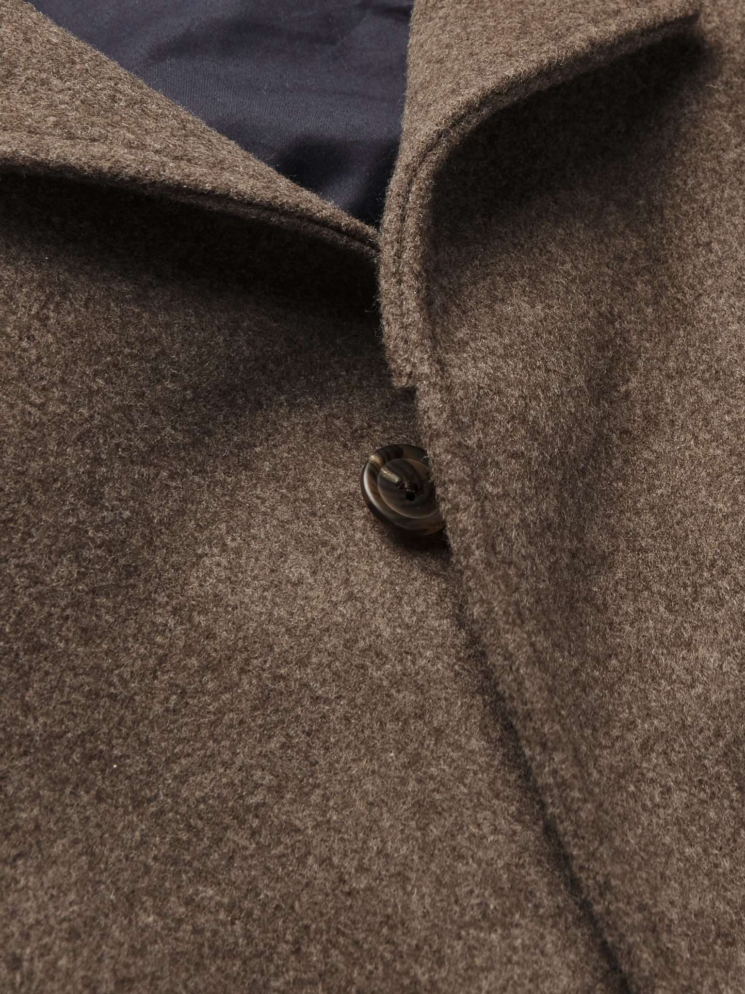 STÒFFA Belted Wool-Felt Coat for Men | MR PORTER