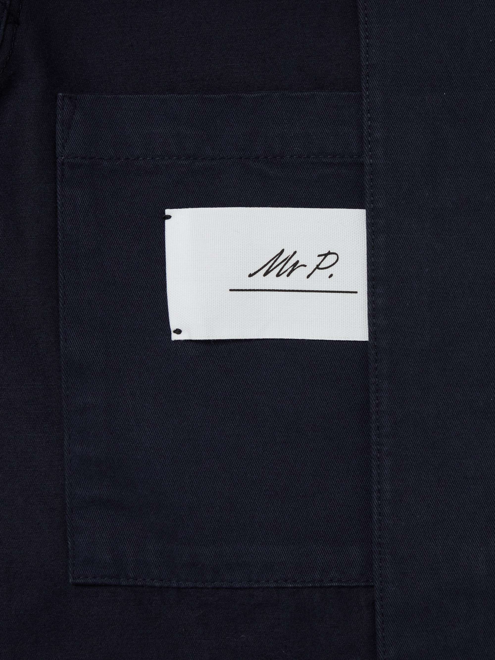MR P. Garment-Dyed Organic Cotton-Twill Blazer for Men | MR PORTER