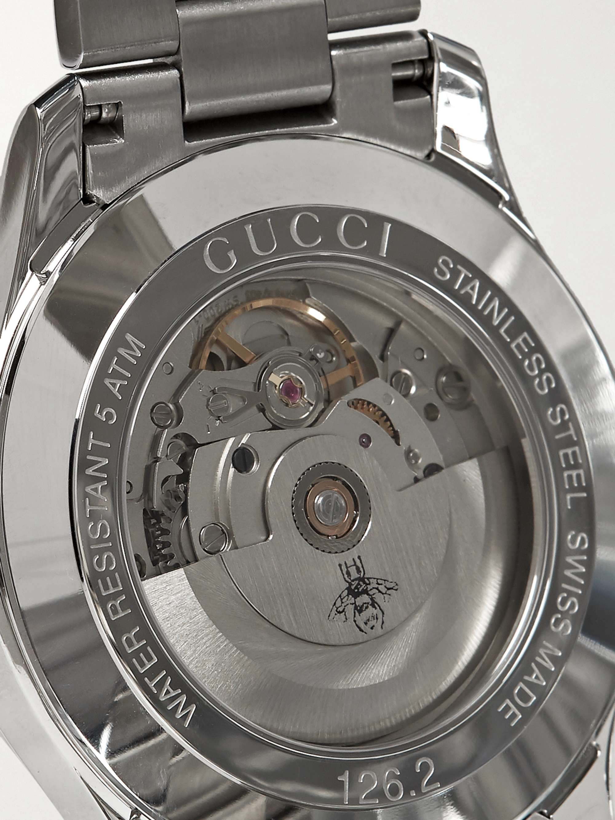 GUCCI G-Timeless 42mm Stainless Steel Watch | MR