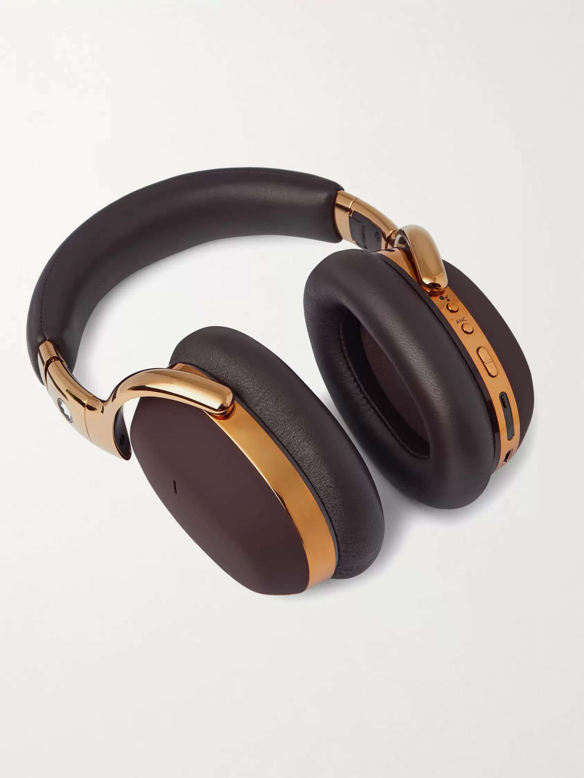 MONTBLANC MB 01 Leather Wireless Headphones for Men | MR PORTER