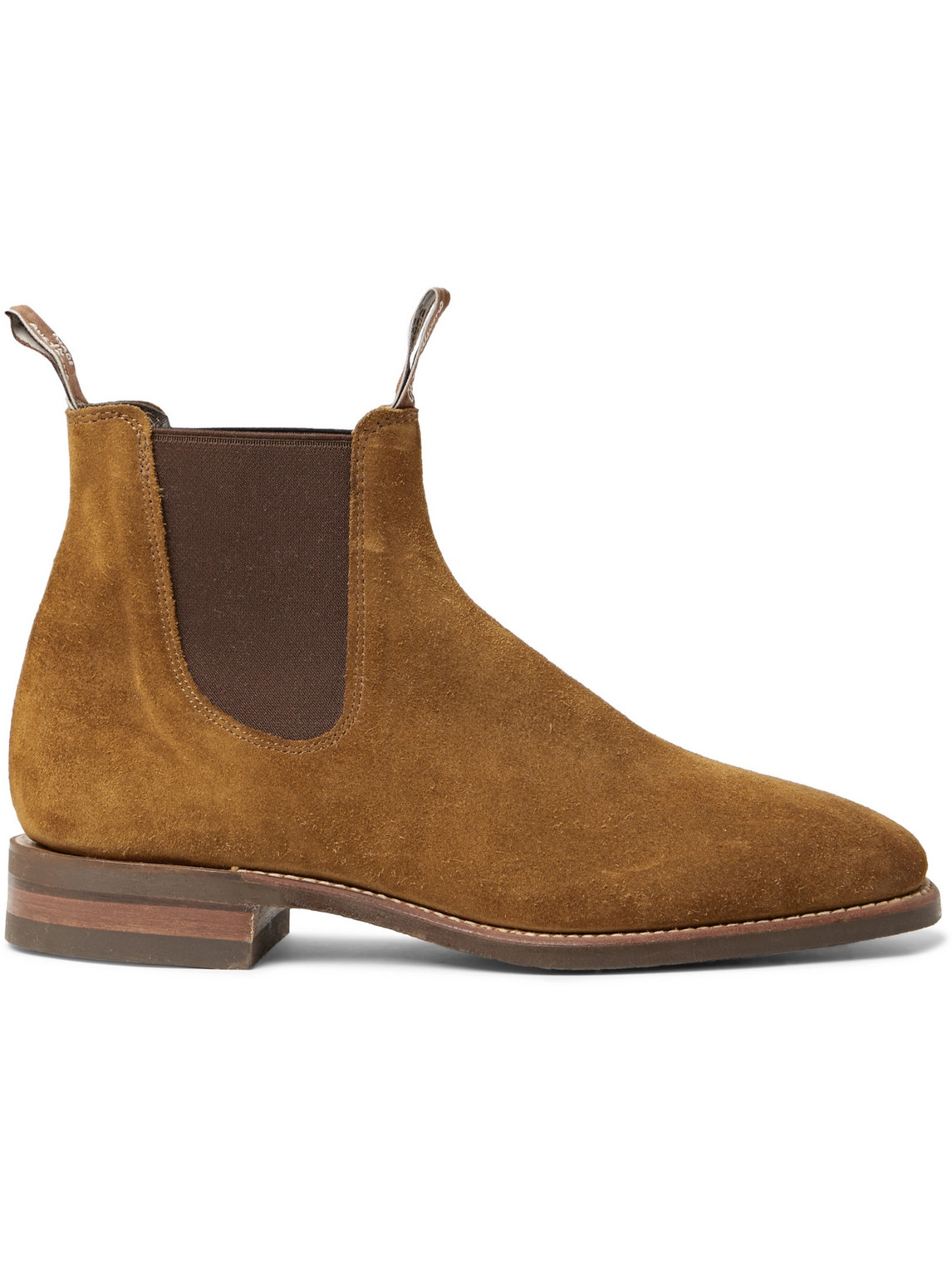 R.m.williams Comfort Craftsman Suede Chelsea Boots In Brown | ModeSens