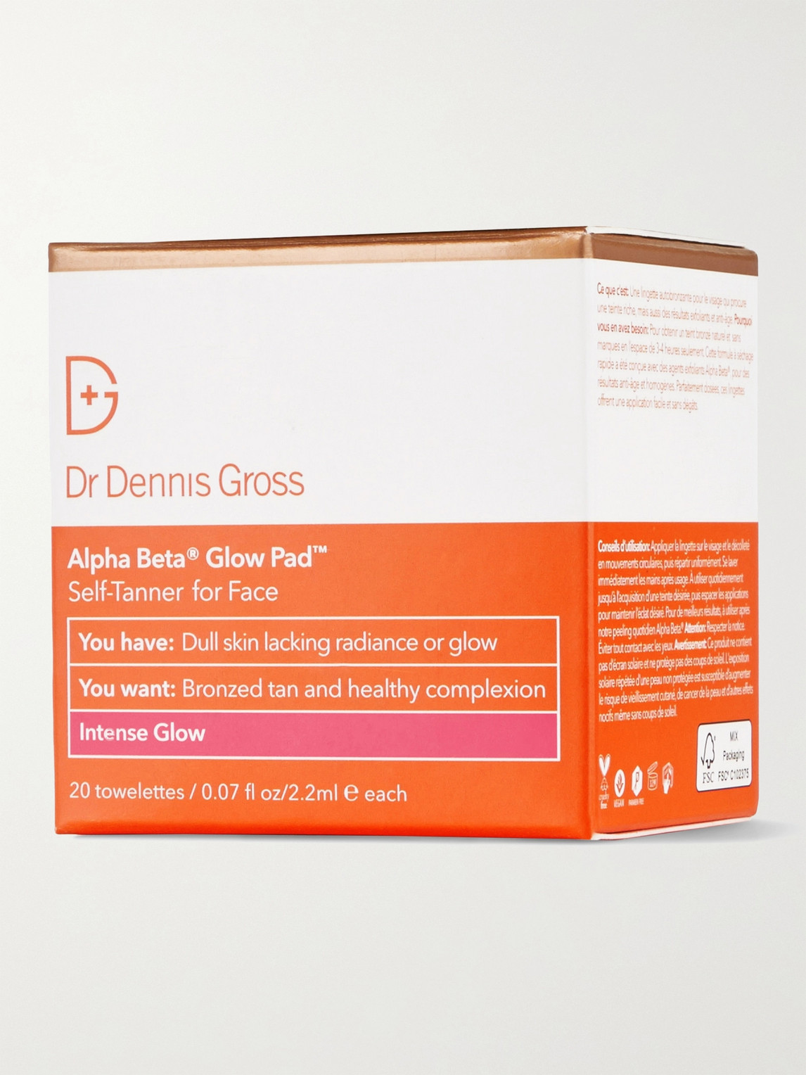 Shop Dr Dennis Gross Skincare Alpha Beta Glow Pad In Colorless