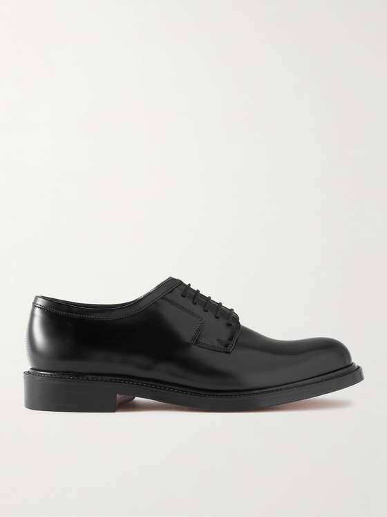 GRENSON Camden Leather Derby Shoes for Men | MR PORTER