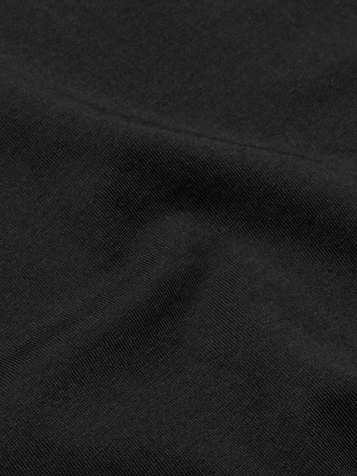 Mr P. Cotton-jersey T-Shirt - Men - Black T-shirts - XS