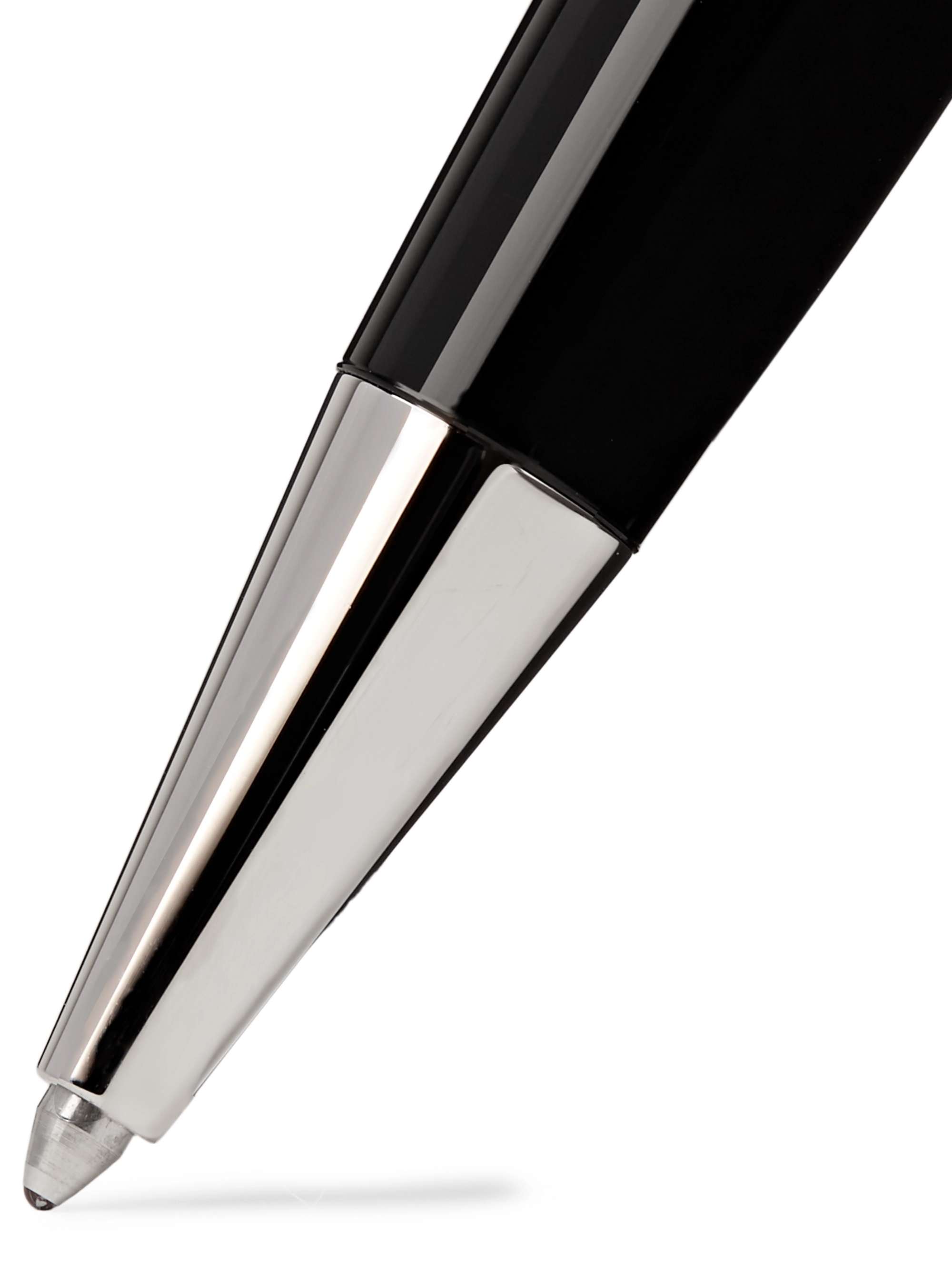 MONTBLANC Meisterstück Resin and Platinum-Plated Ballpoint Pen for Men | MR  PORTER
