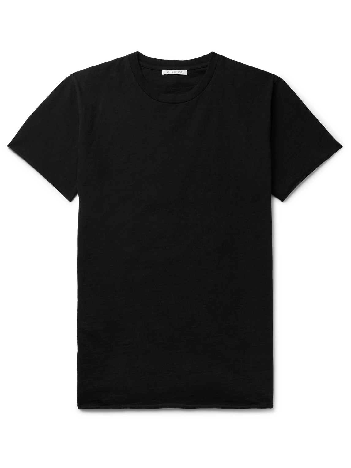 John Elliott Anti-expo Cotton-jersey T-shirt In Black