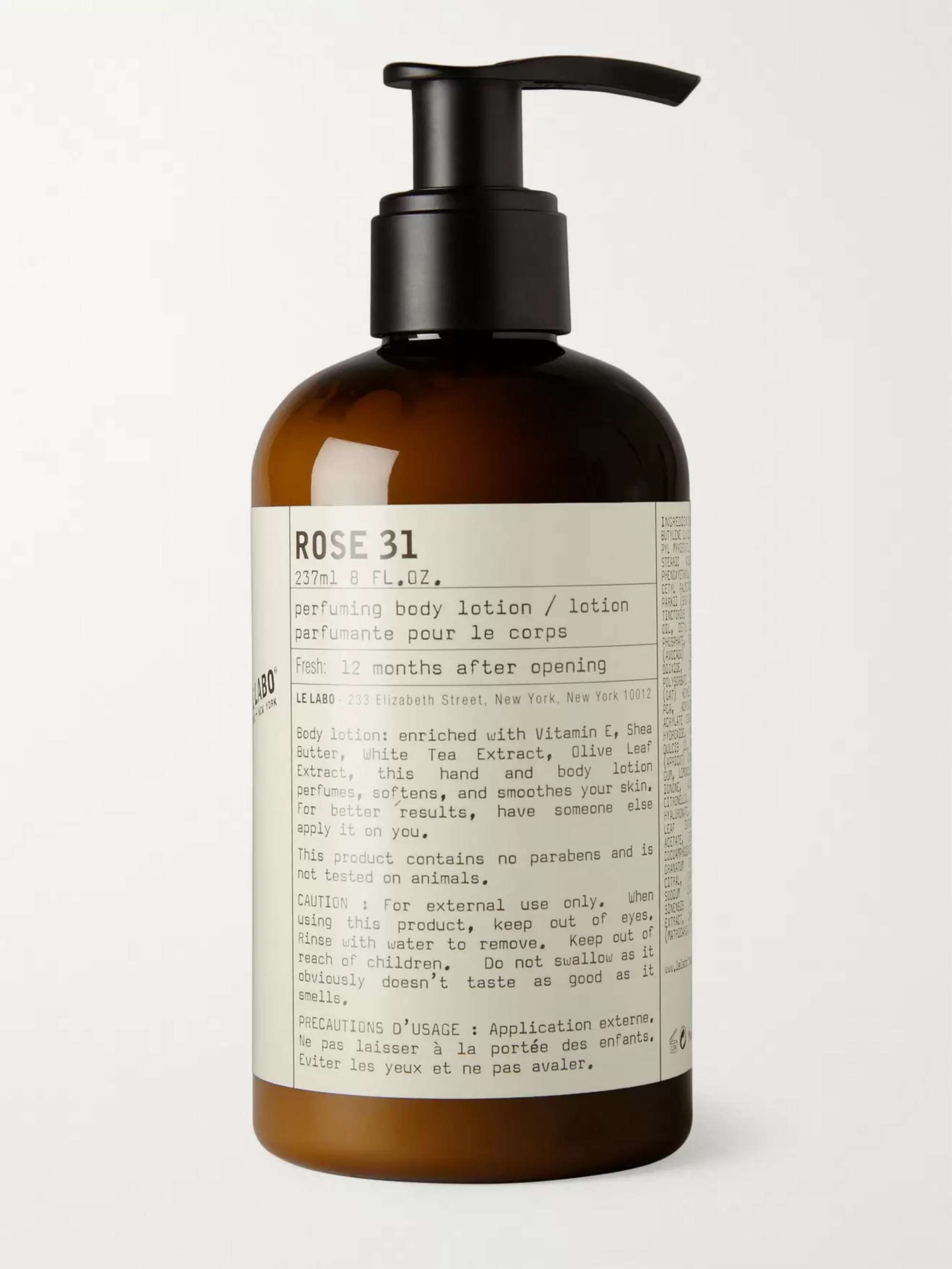 Colorless Body Lotion - Rose 31, 237ml | LE LABO | MR PORTER