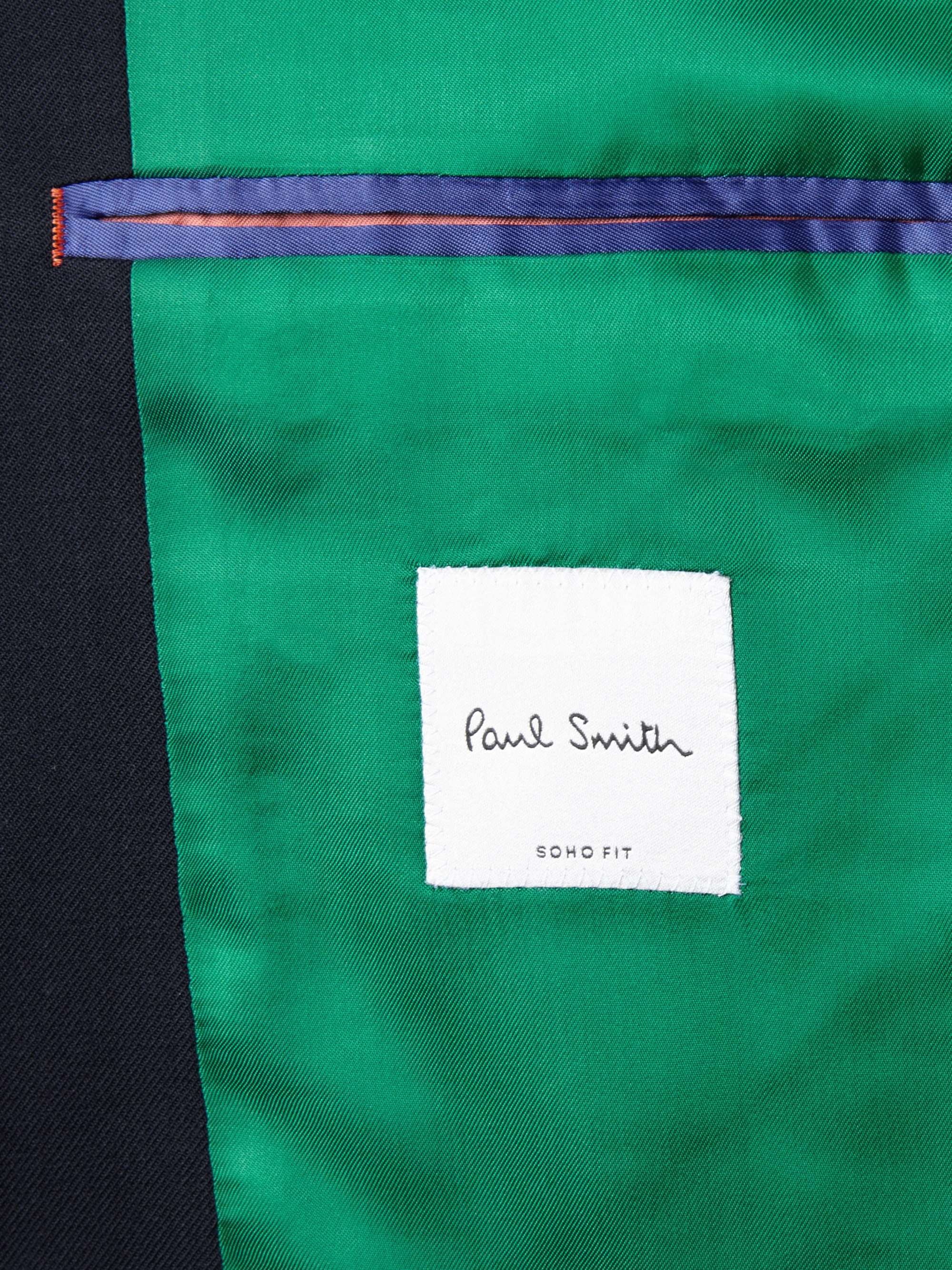 PAUL SMITH Navy A Suit To Travel In Soho Slim-Fit Wool Suit for Men | MR  PORTER