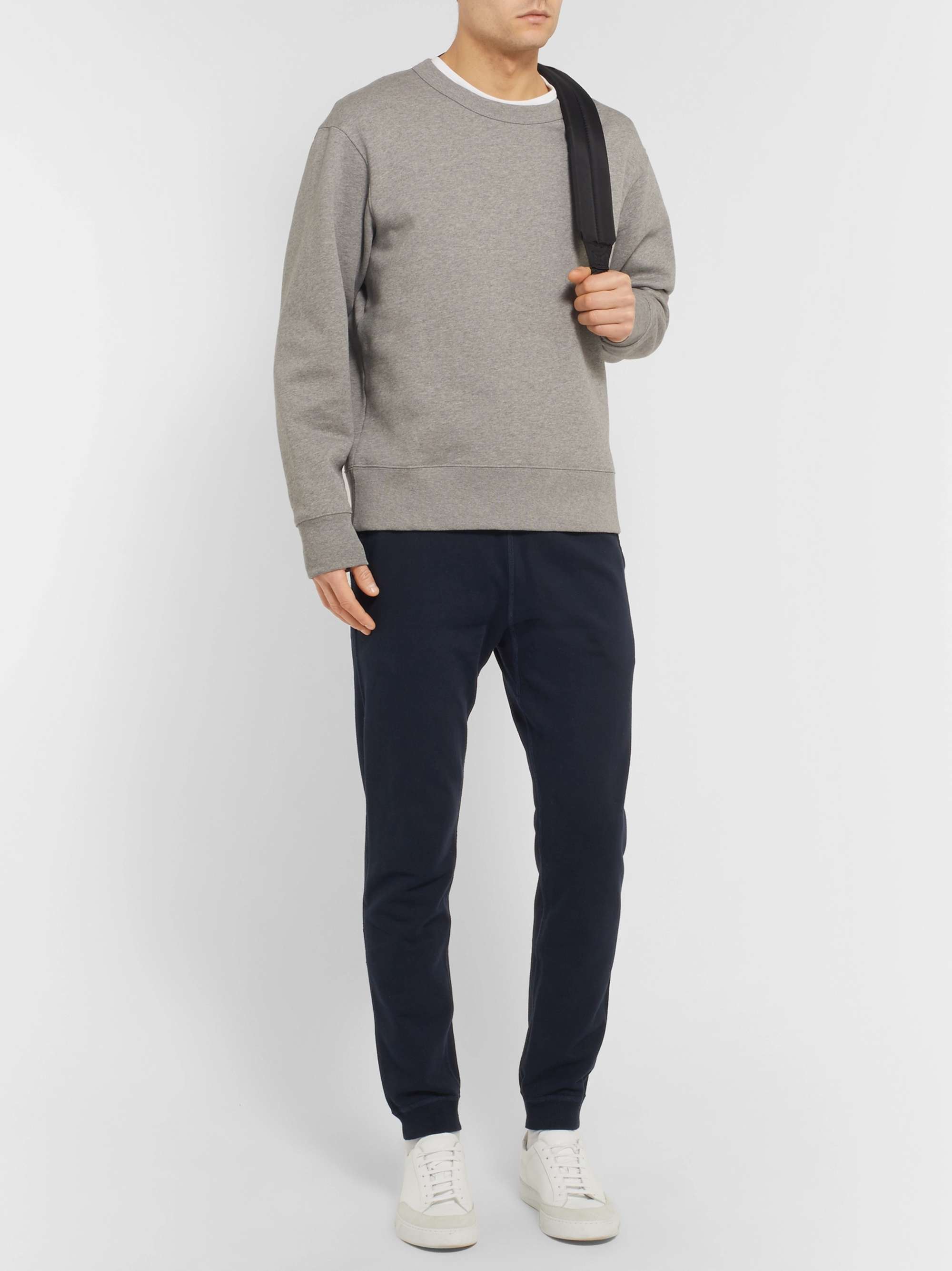 Navy Slim-Fit Cotton-Jersey Sweatpants | REIGNING CHAMP | MR PORTER