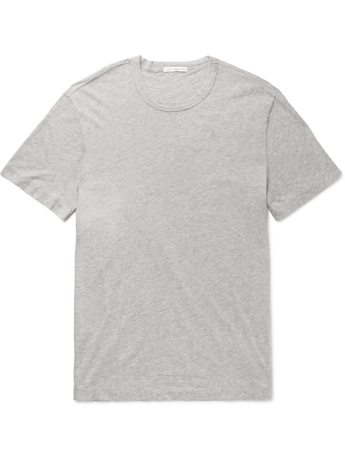 James Perse Slim-fit Cotton-jersey T-shirt In Gray