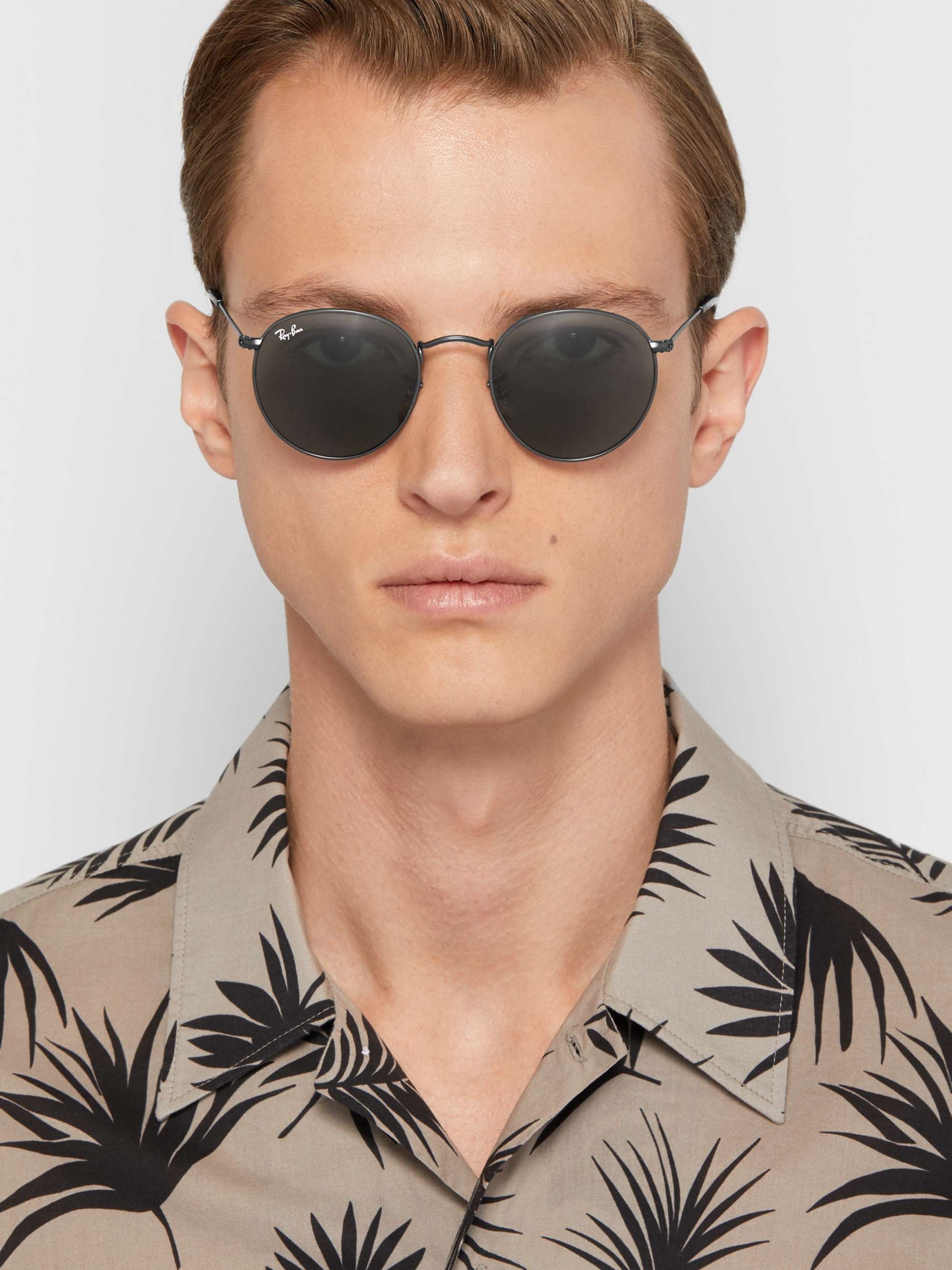 RAY-BAN Round-Frame Sunglasses | PORTER