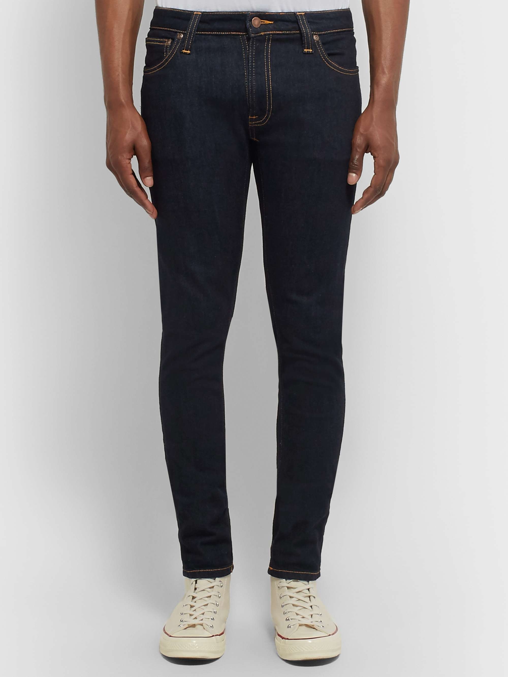 NUDIE JEANS Skinny Lin Organic Stretch-Denim Jeans | MR PORTER