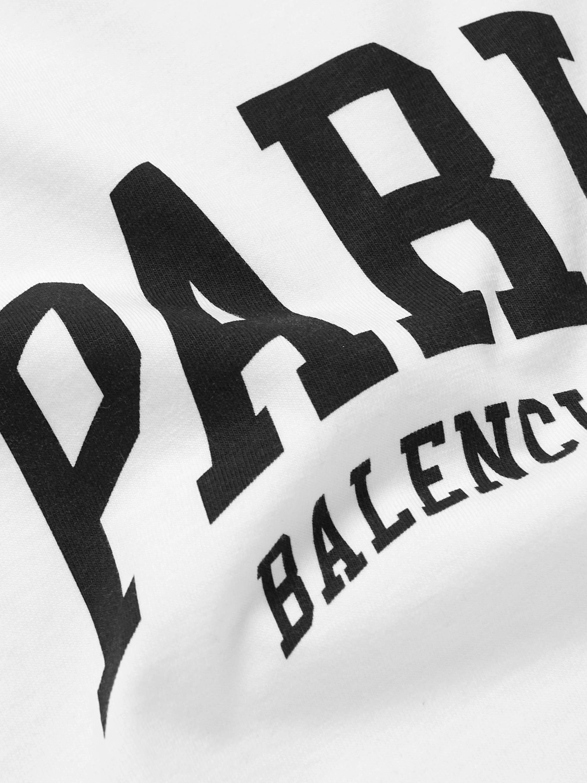 BALENCIAGA Cities Oversized Logo-Print Cotton-Jersey T-shirt for Men | MR  PORTER